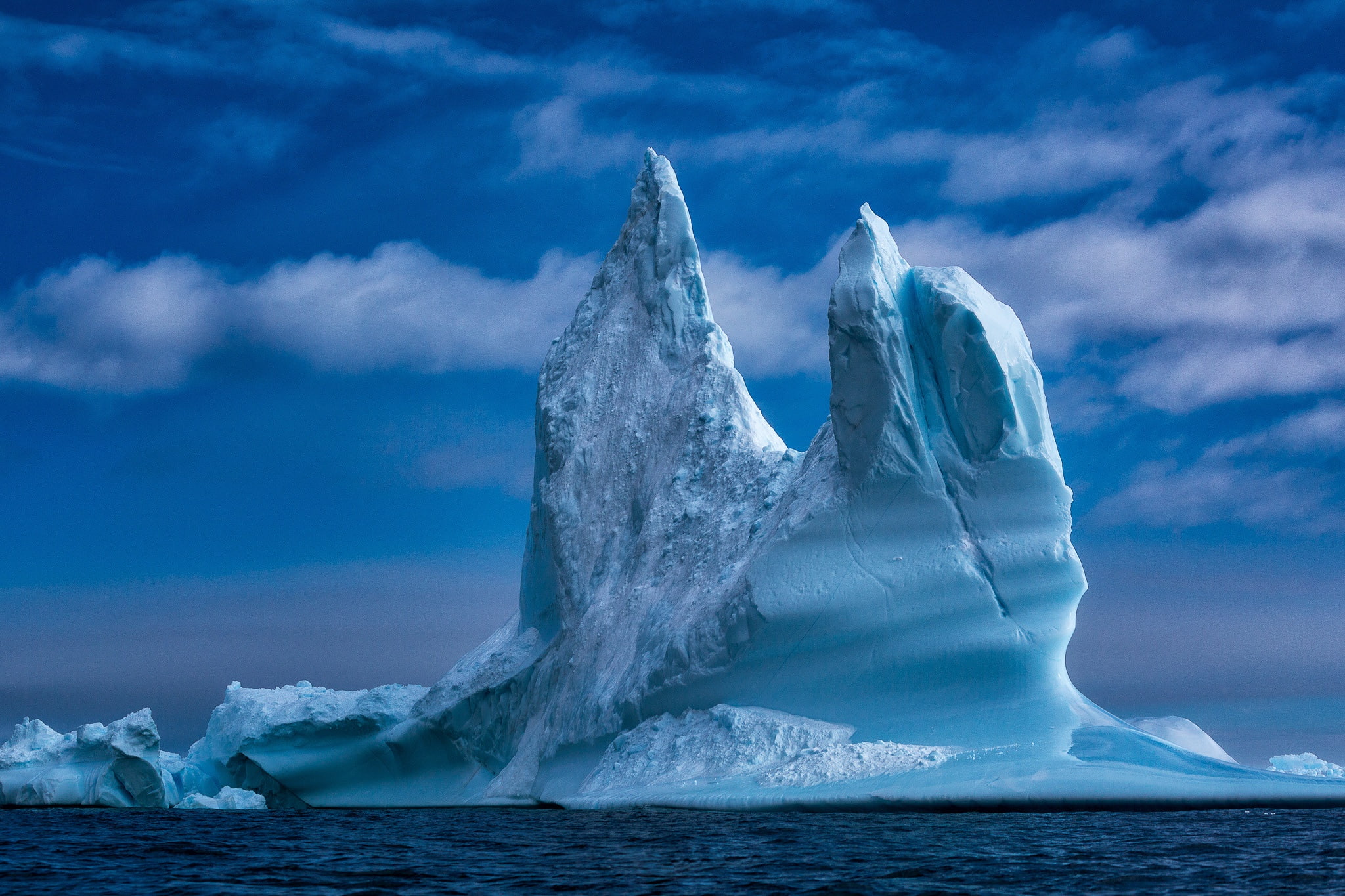 1080P, iceberg, sea, Baffin Bay, Greenland, HD Wallpaper