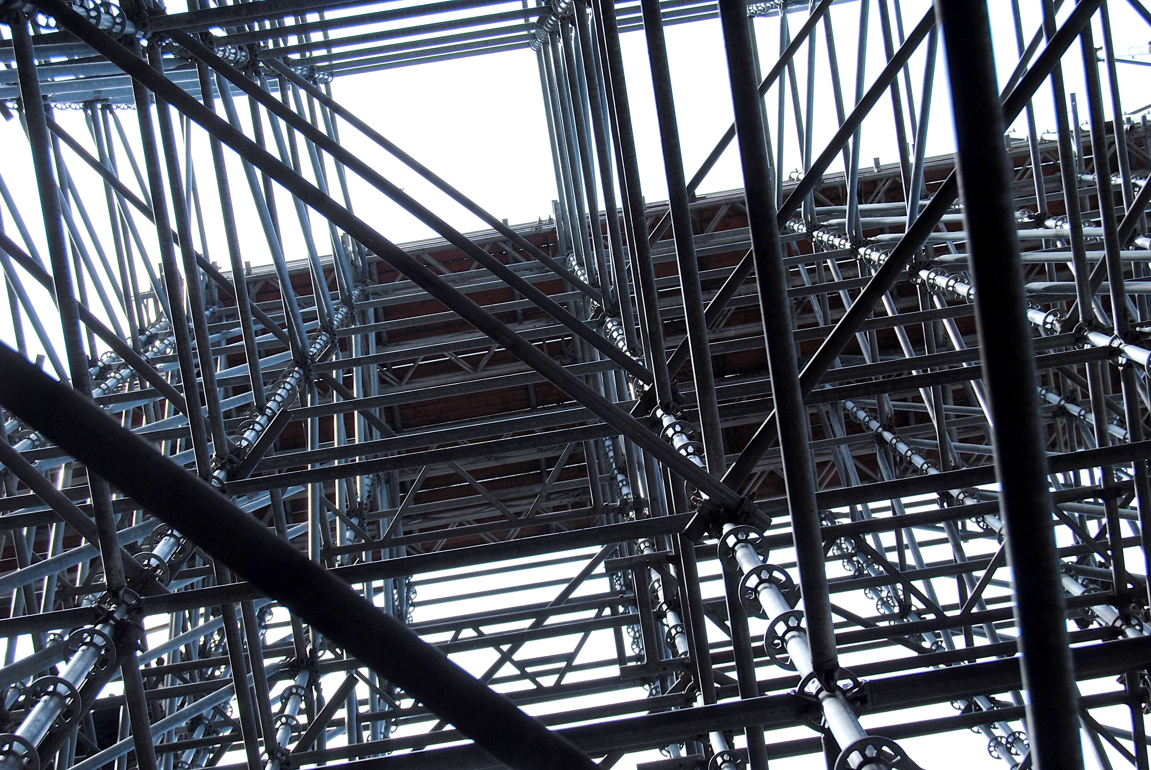 metal, gray, nature, city, alloy, cologne cathedral, low angle view, pattern, architectural style, bridge, site, backgrounds, built structure, Construction, HD Wallpaper