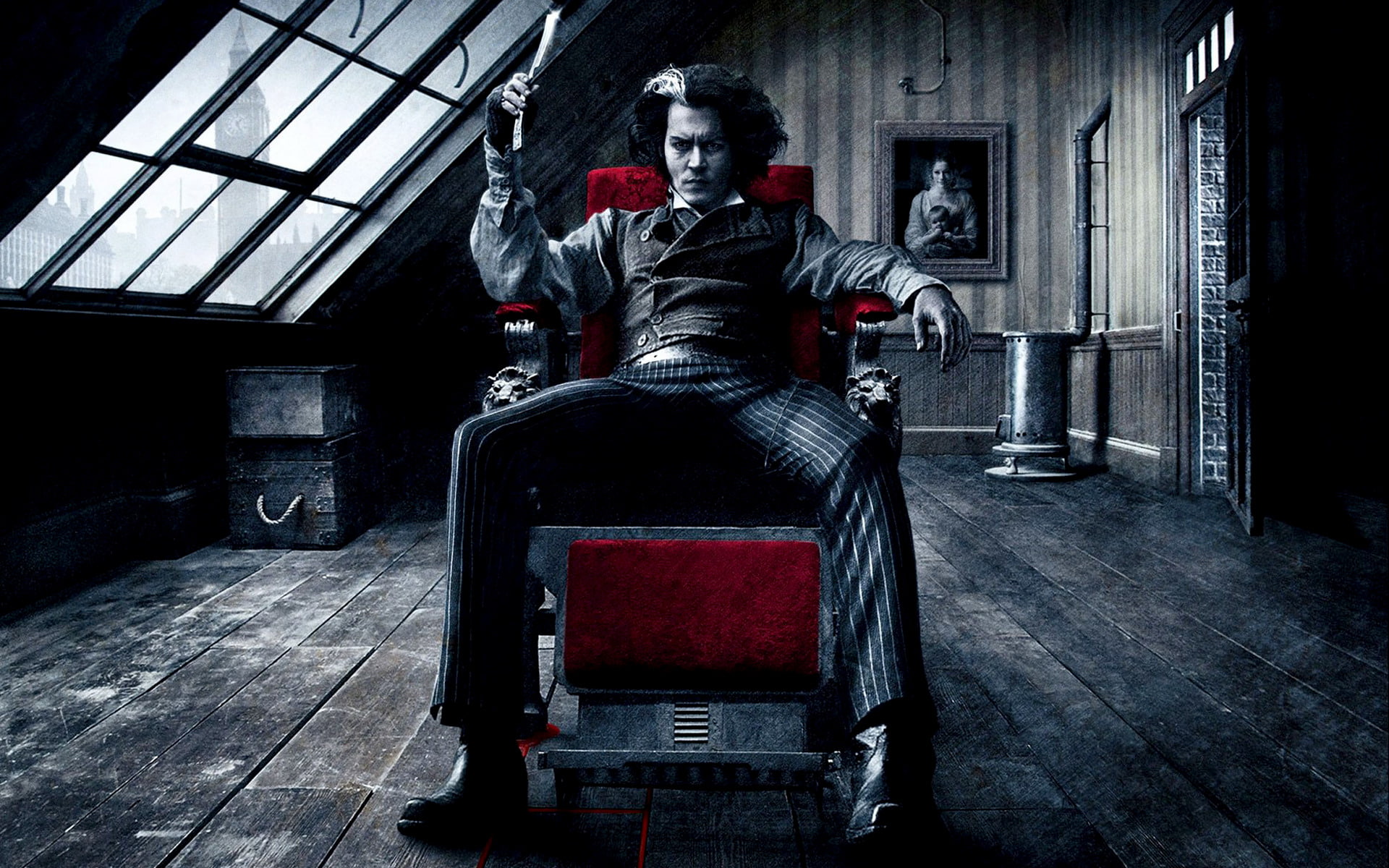 Johnny Depp, Movie, 1080P, Sweeney Todd: The Demon Barber of Fleet Street in Concert, HD Wallpaper