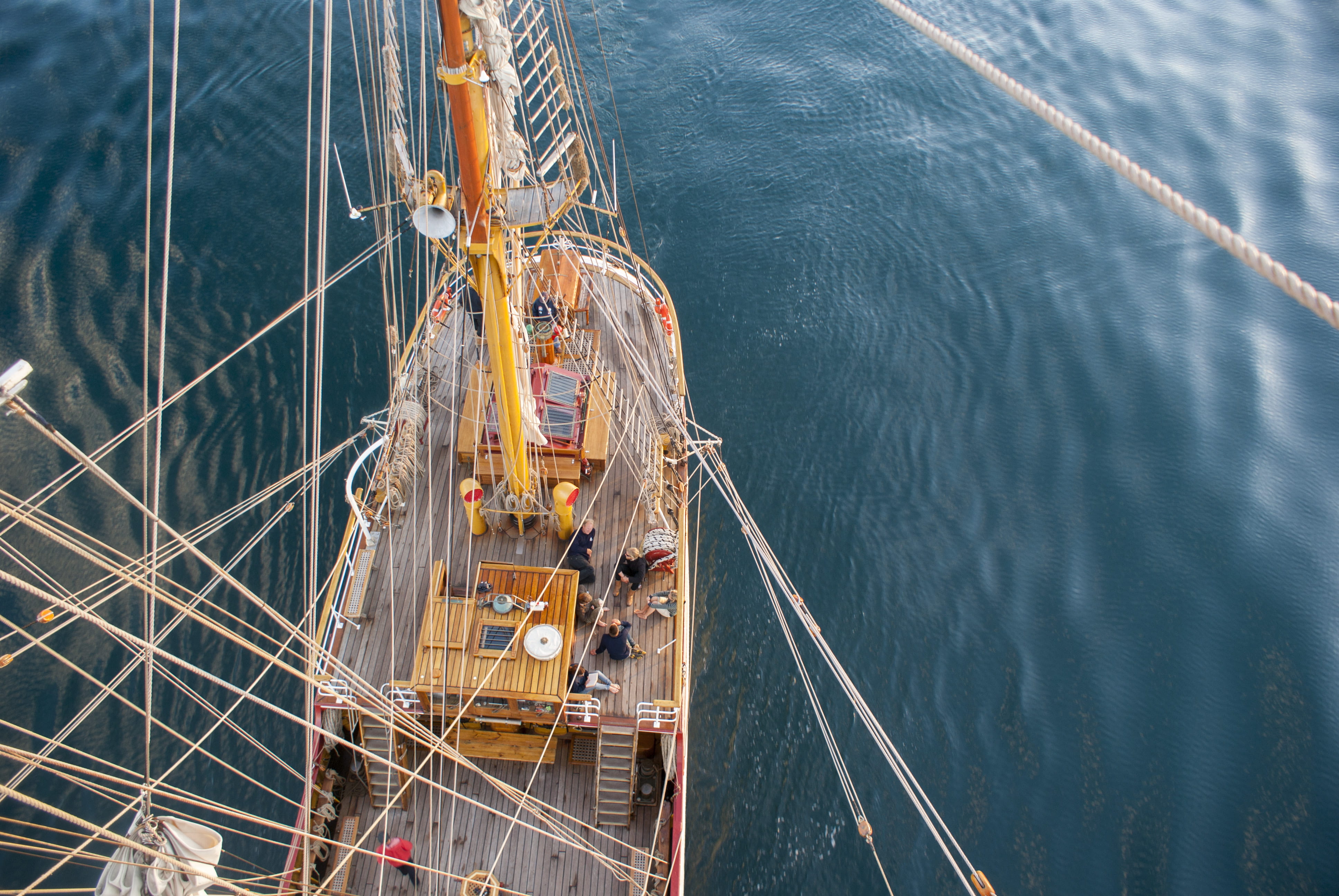 travel, ship, sailing vessel, no people, atlantic, sailboat, mode of transportation, sea, vessel, nature, rope, photography, calm, bark europa, architecture, HD Wallpaper