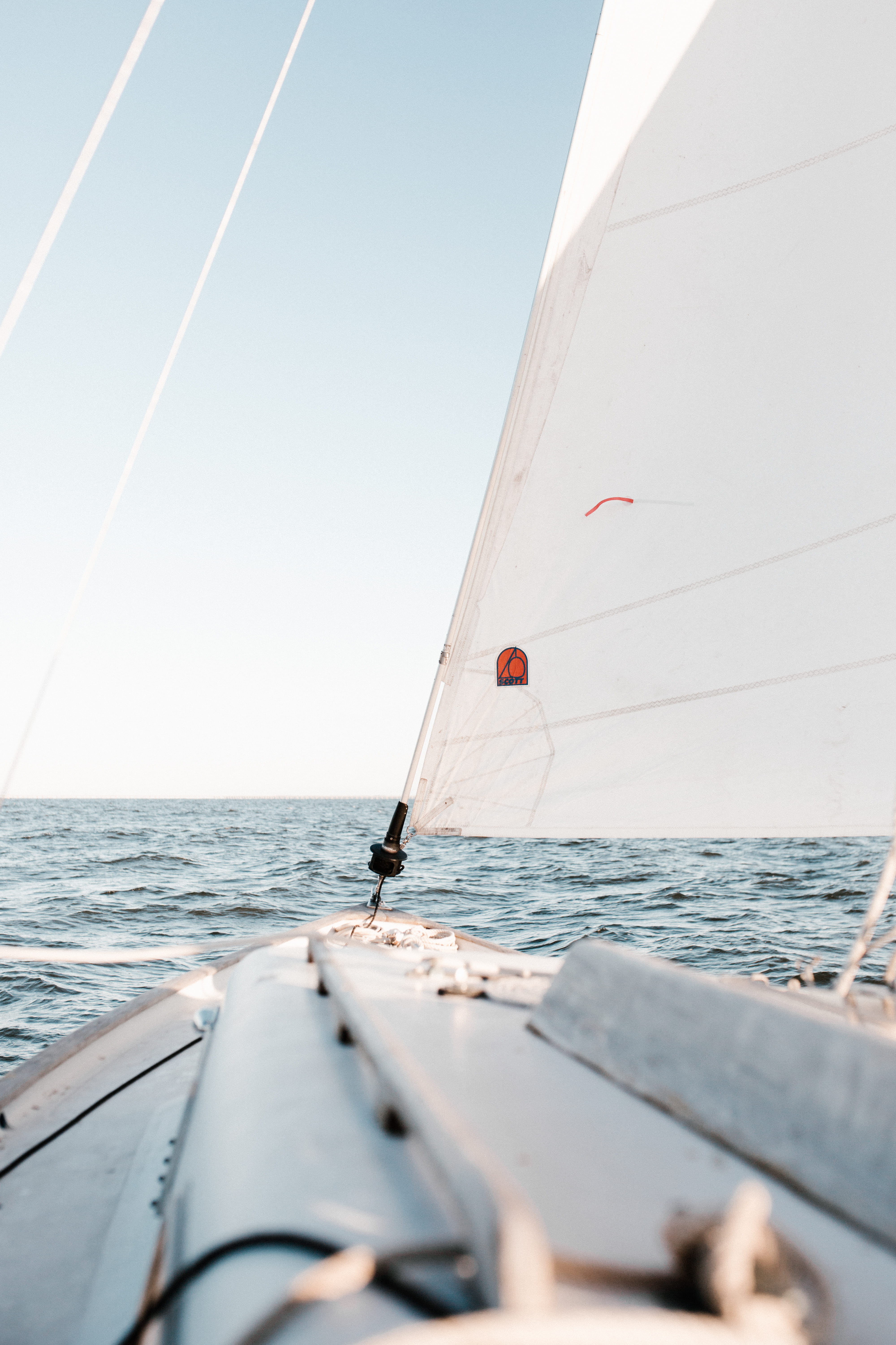 croatia, summer, at sea, adriatic Sea, horizon over water, sailboat, yachting, adventure, blue, transportation, regatta, yacht, outdoors, leisure Activity, Phone HD Wallpaper