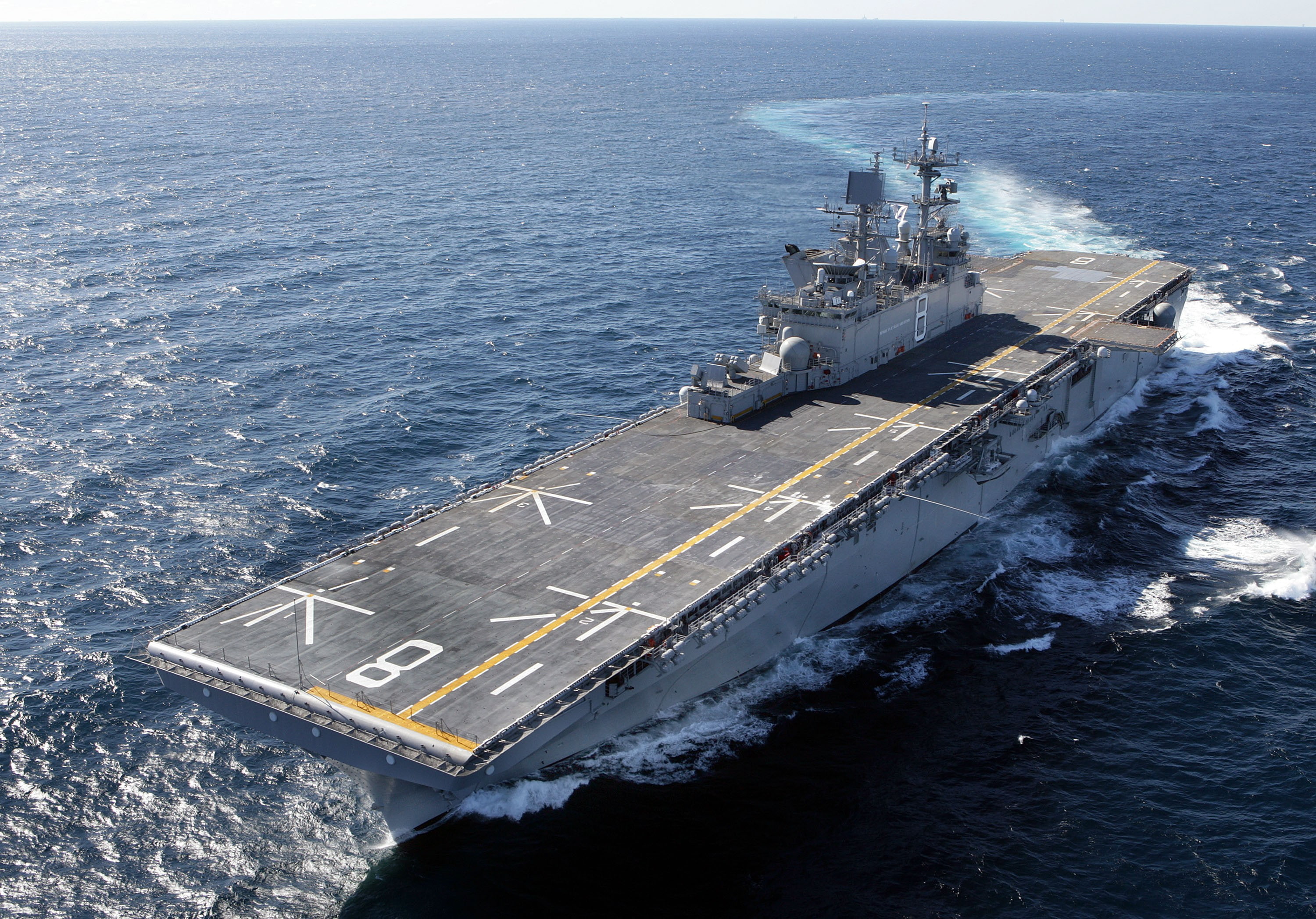 transportation, vehicle, shipping, air vehicle, high angle view, aerospace industry, horizon over water, outdoors, mode of transportation, aircraft carrier, HD Wallpaper