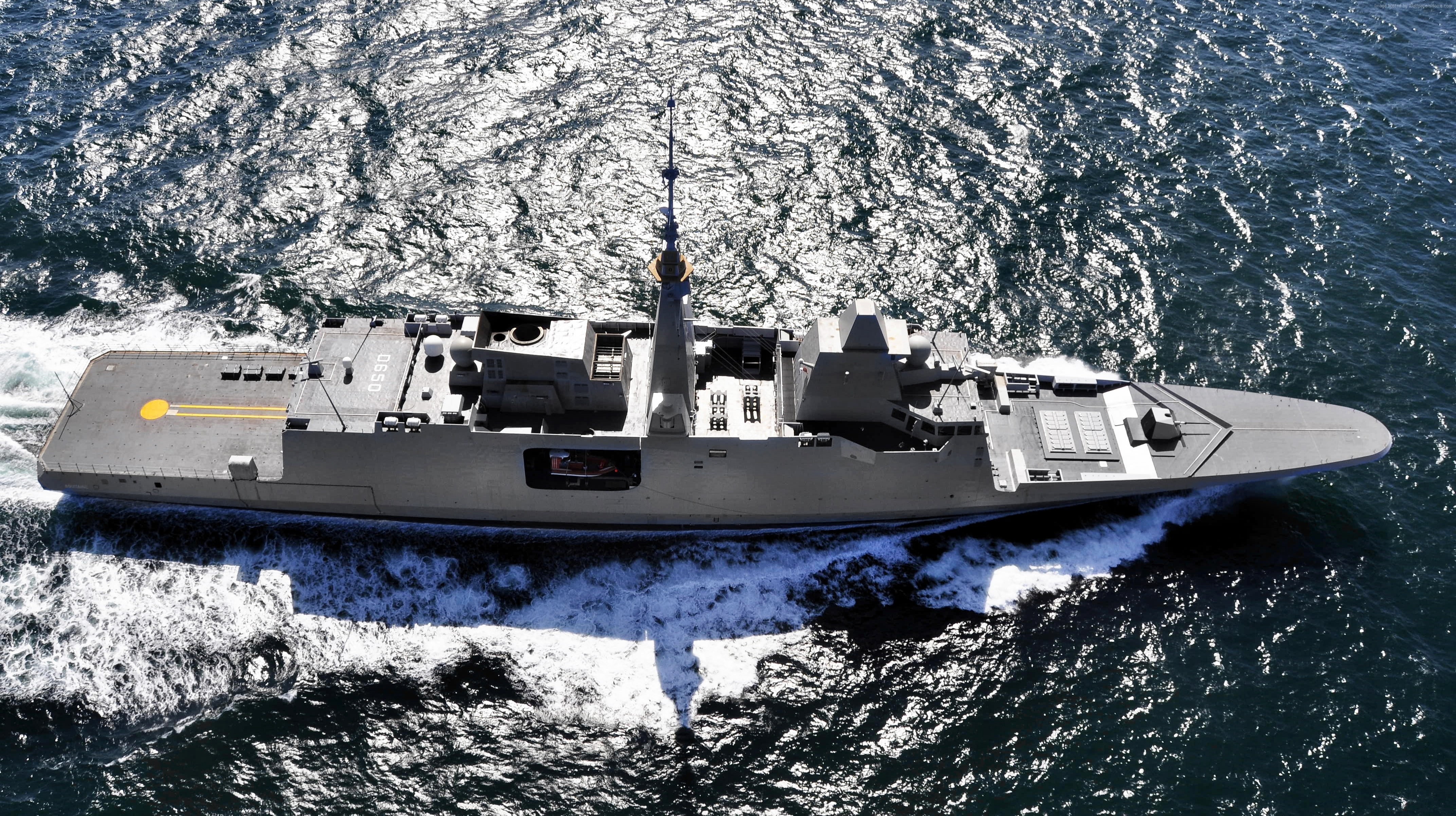 French Navy, French Army, FREMM multipurpose frigate, 4K, HD Wallpaper