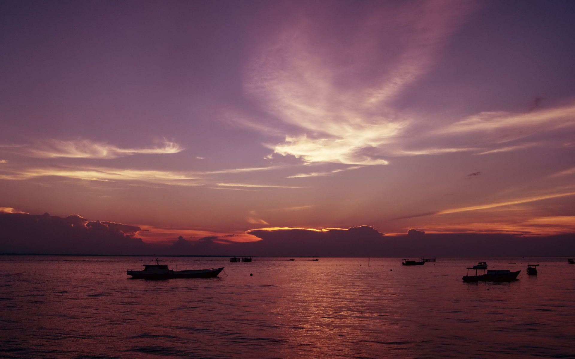 photography, motorboat, ocean, black, hd, 1080P, HD Wallpaper