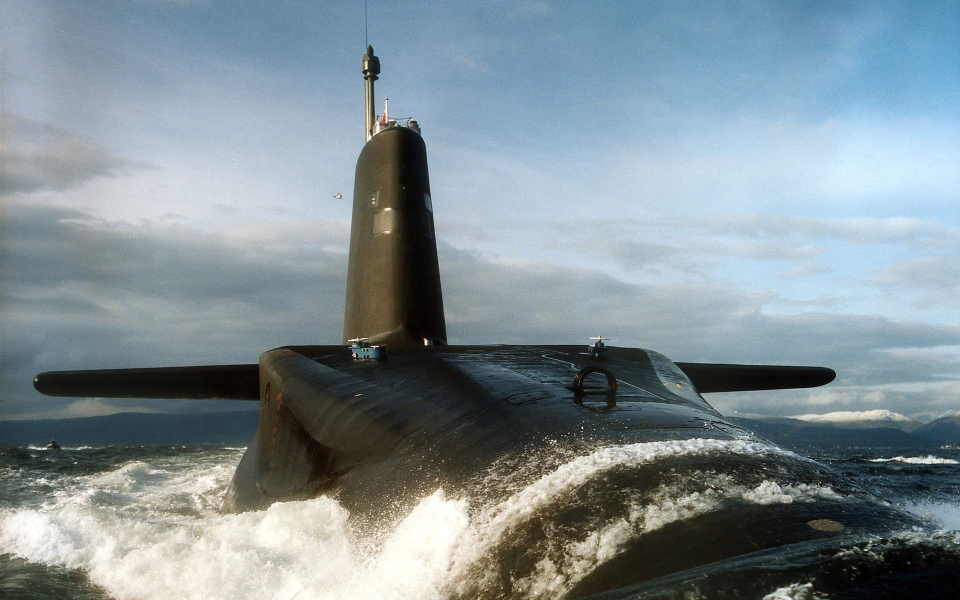 Warships, Royal Navy, Submarine, HMS Vanguard (S28), 1080P, HD Wallpaper