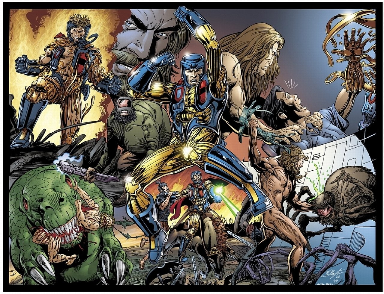 720P, Aric Dacia, X-O Manowar, Comics, HD Wallpaper