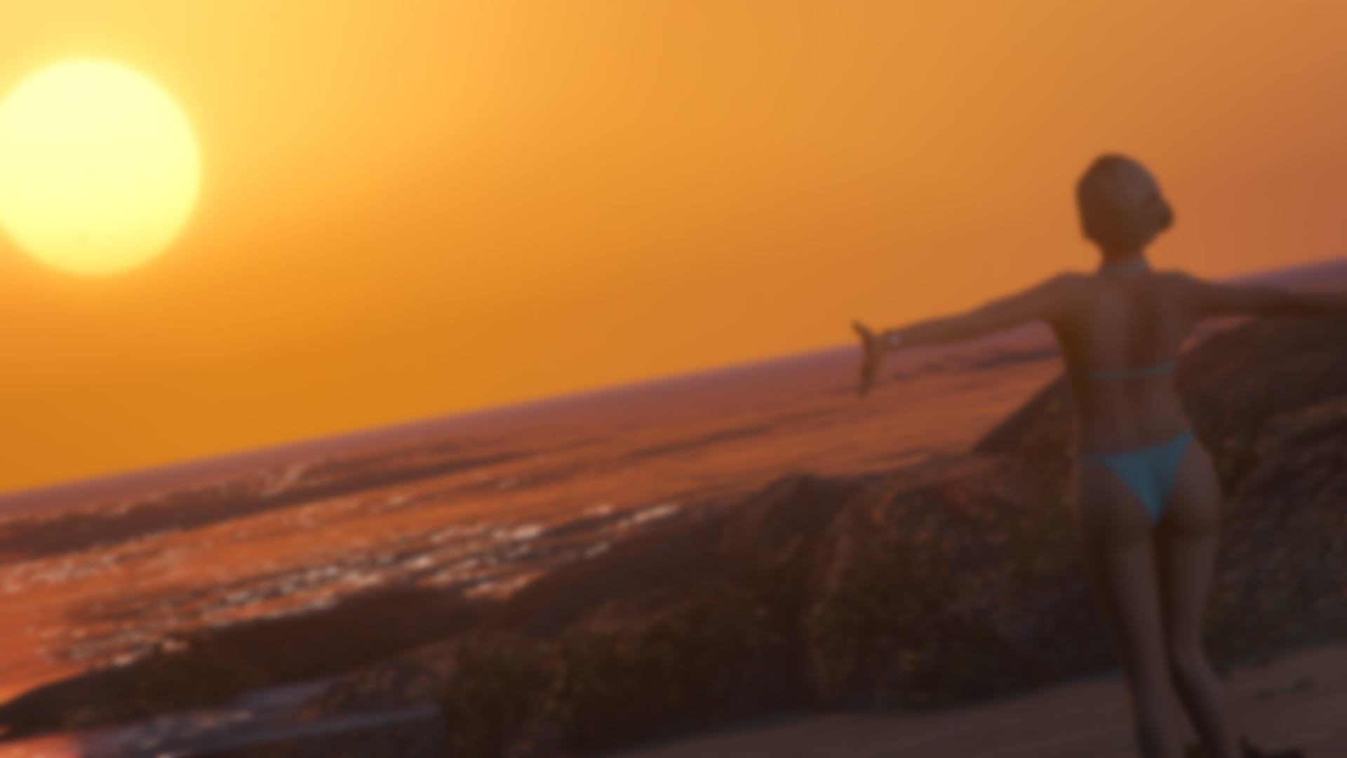 FiveM, 1080P, Grand Theft Auto, Core Roleplay, sunset, Grand Theft Auto V, Roleplaying, HD Wallpaper