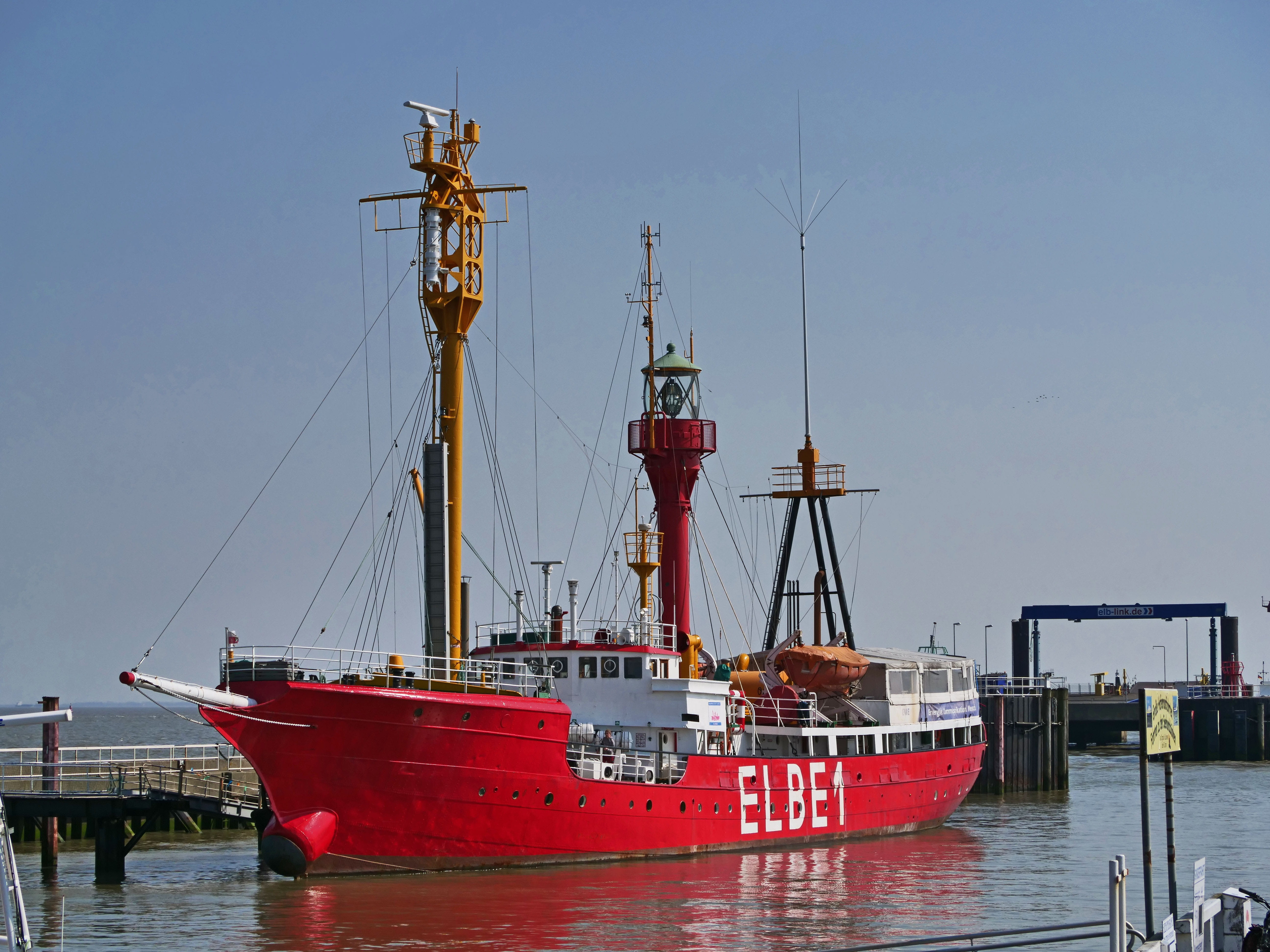 transportation, pole, north sea, day, sea, water, cuxhaven, pier, no people, waterfront, outdoors, mast, sailboat, clear sky, moored, shipping, ship, anchored, HD Wallpaper