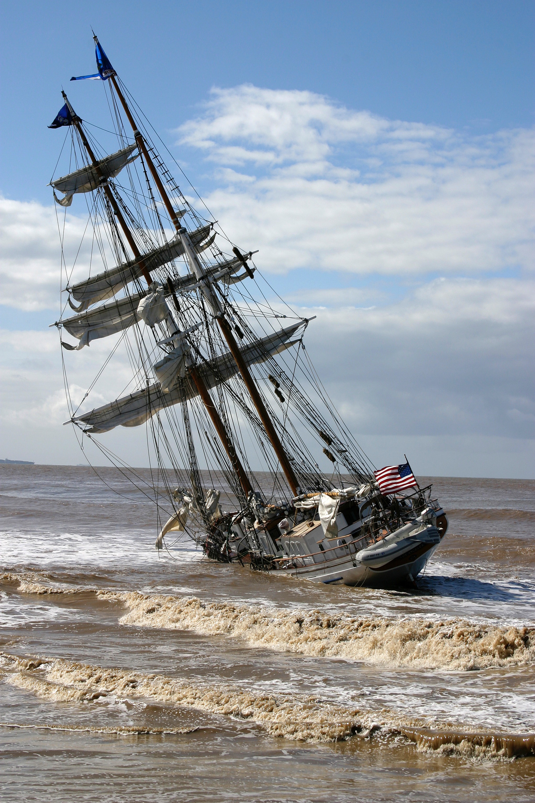 ship, nautical Vessel, brown, shore, clouds, no people, california, water, sea, sailing, cloud - sky, mode of transportation, ocean, nature, sailing Ship, Phone HD Wallpaper