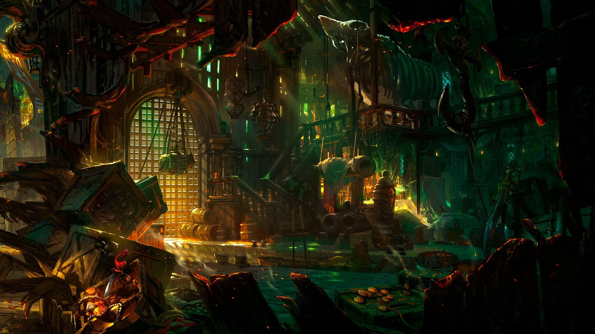 1080P, fantasy Art, BIlgewater, HD Wallpaper