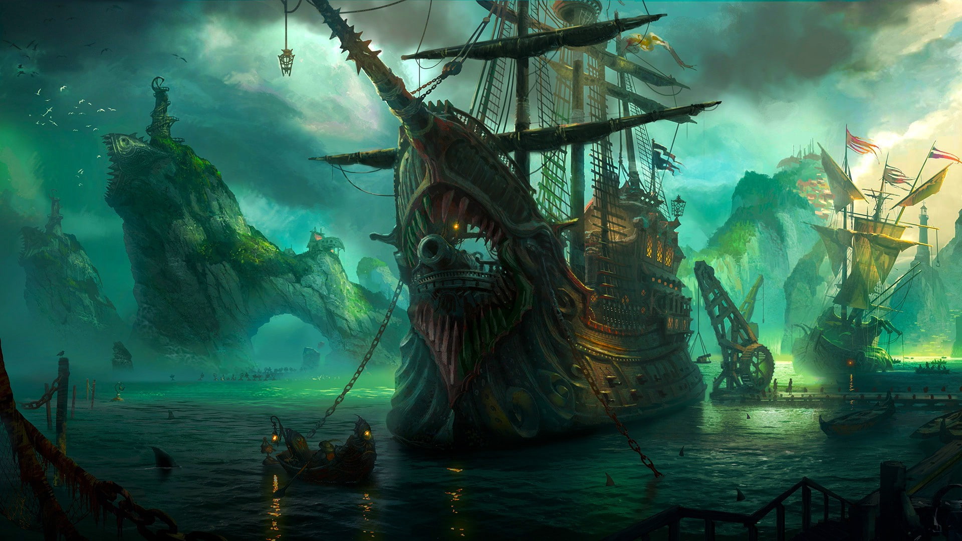 BIlgewater, League Of Legends, fantasy Art, 1080P, HD Wallpaper