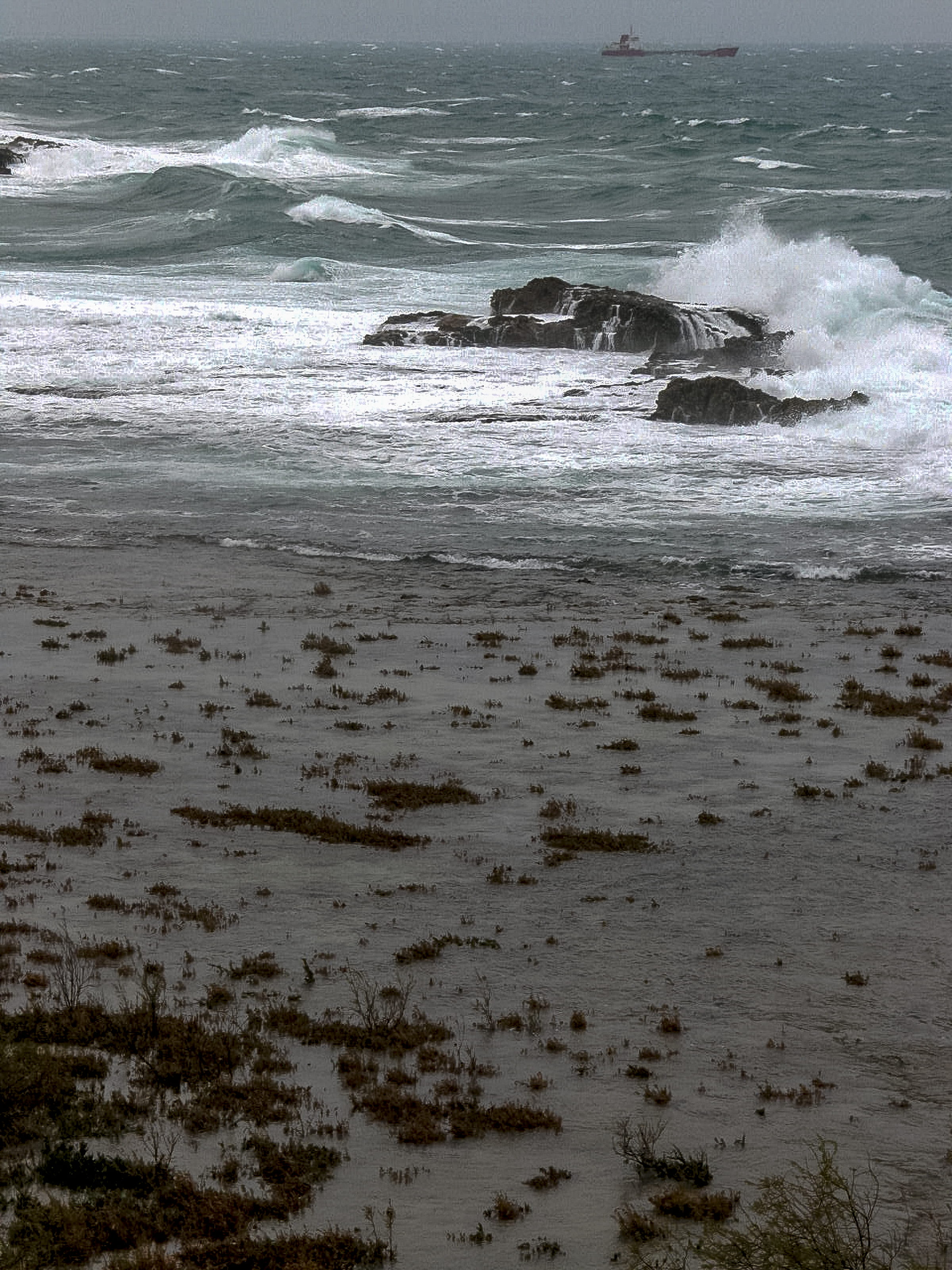 famagusta, beach, wave, nature, landscape, power in nature, white, motion, no people, island, girne, 2K, february, foam, sand, water, surfing, famagusta, Phone HD Wallpaper