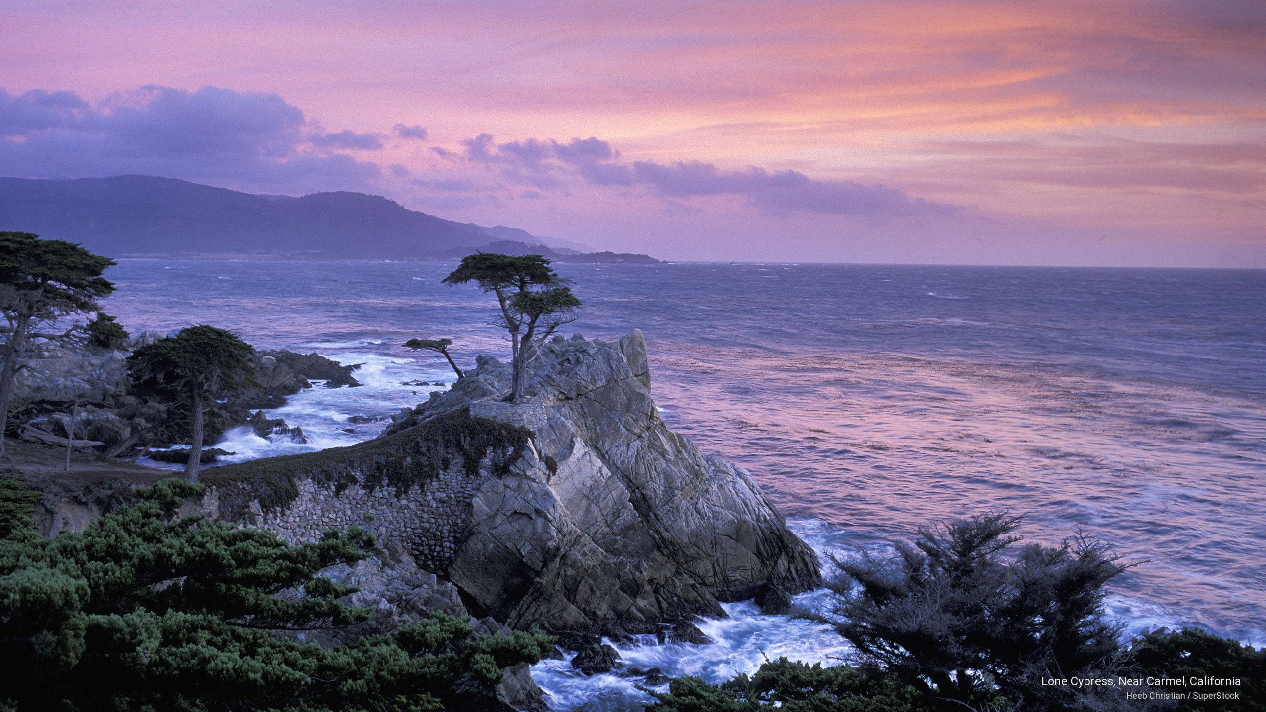 california, Beaches, carmel, 2K, near, lone, cypress, HD Wallpaper
