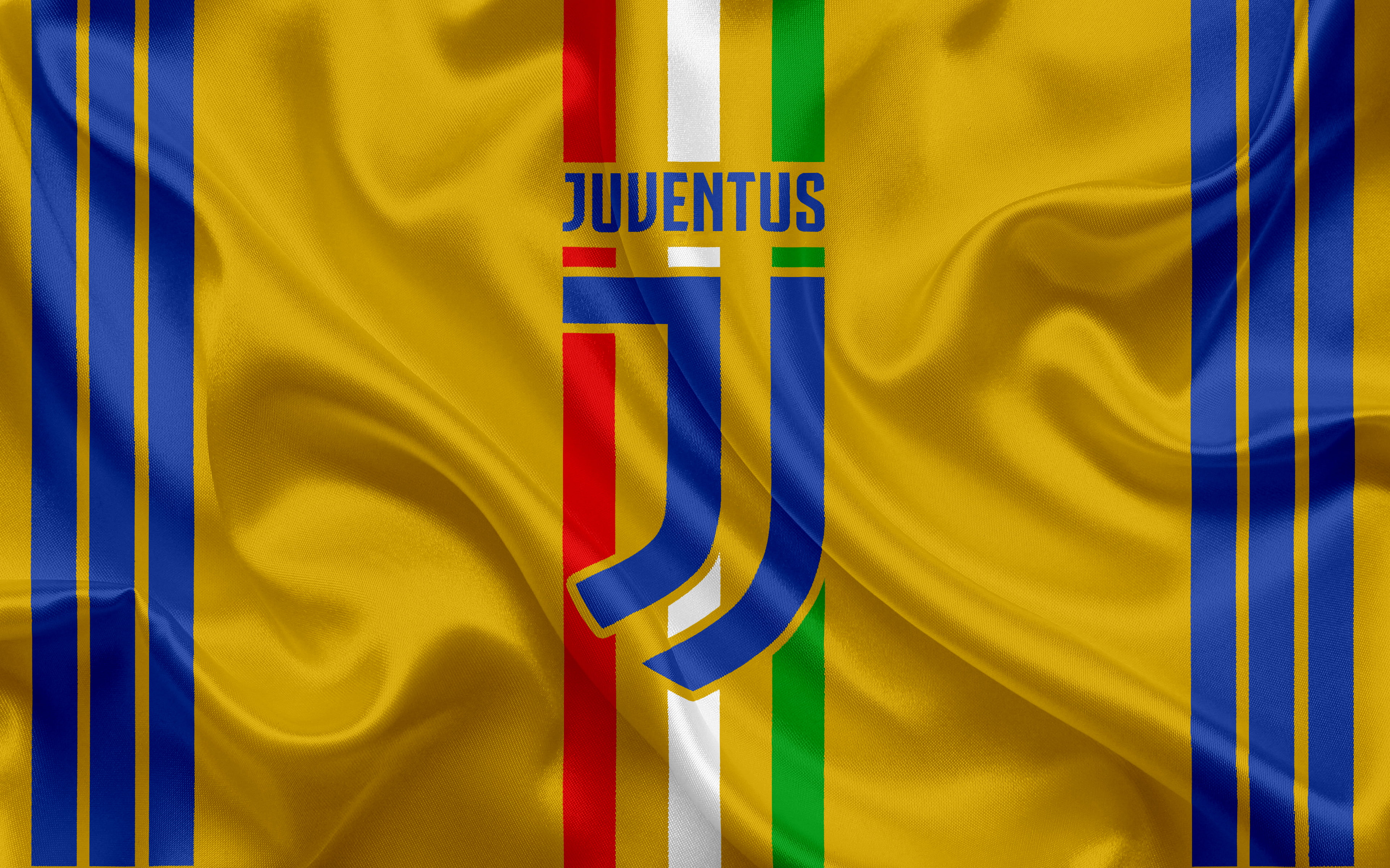 Juventus F.C., Soccer, 4K, Logo, HD Wallpaper