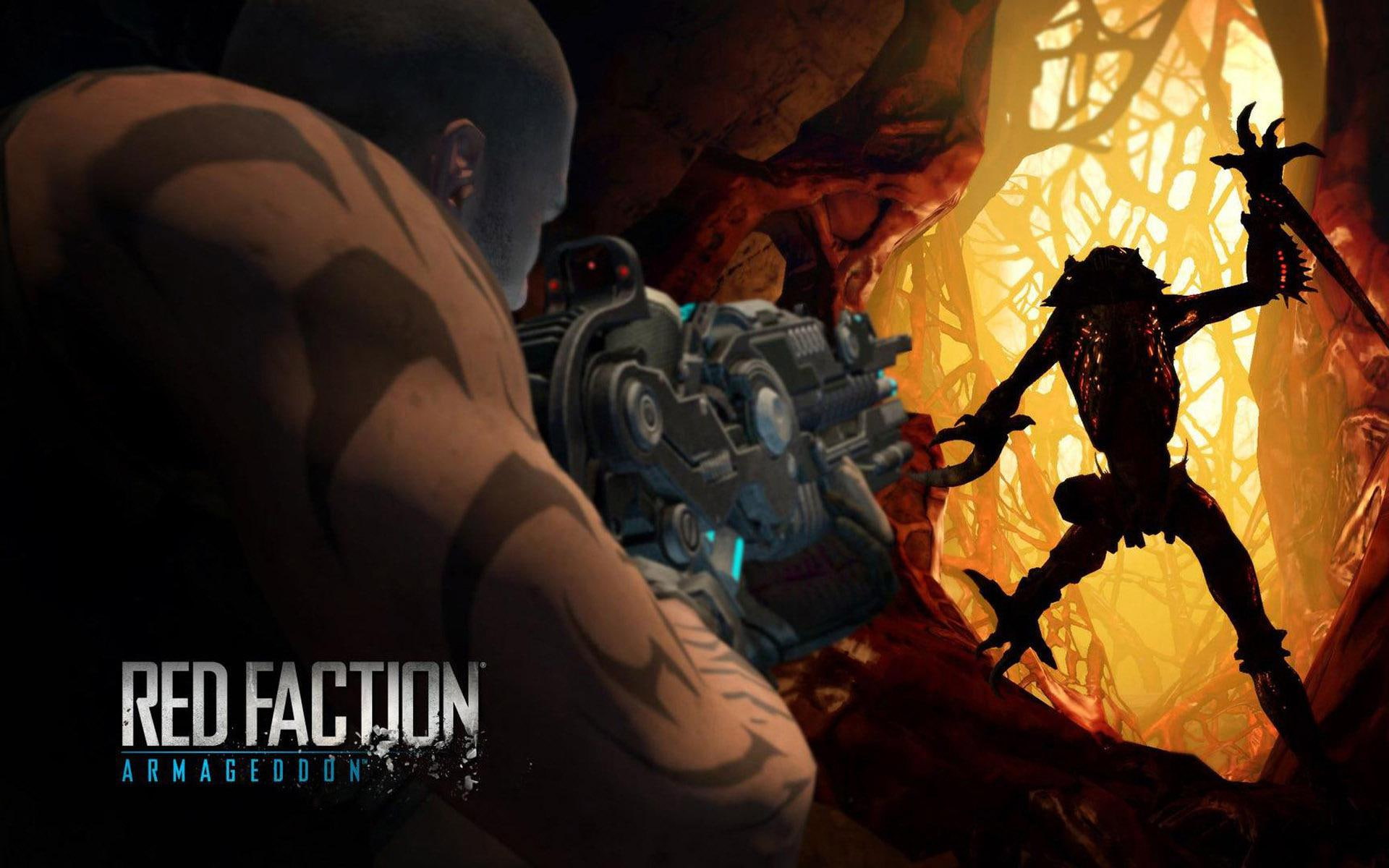 1080P, faction, 1920x1200, armageddon, games, red, application, red faction, game, HD Wallpaper