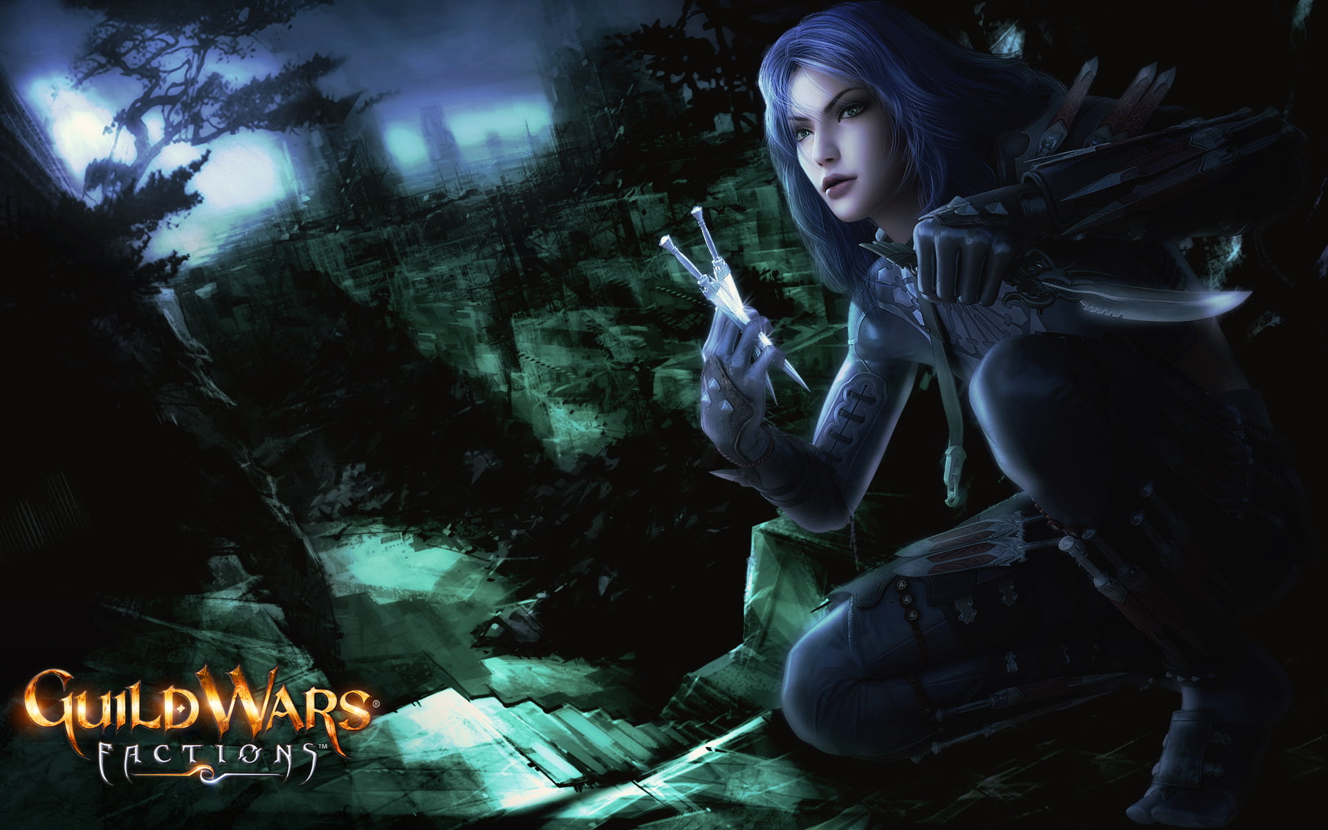  wars, tree, holding, 1080P, factions, sign, young women, real people, communication, looking, young adult, full length, outdoors, women, Games, HD Wallpaper