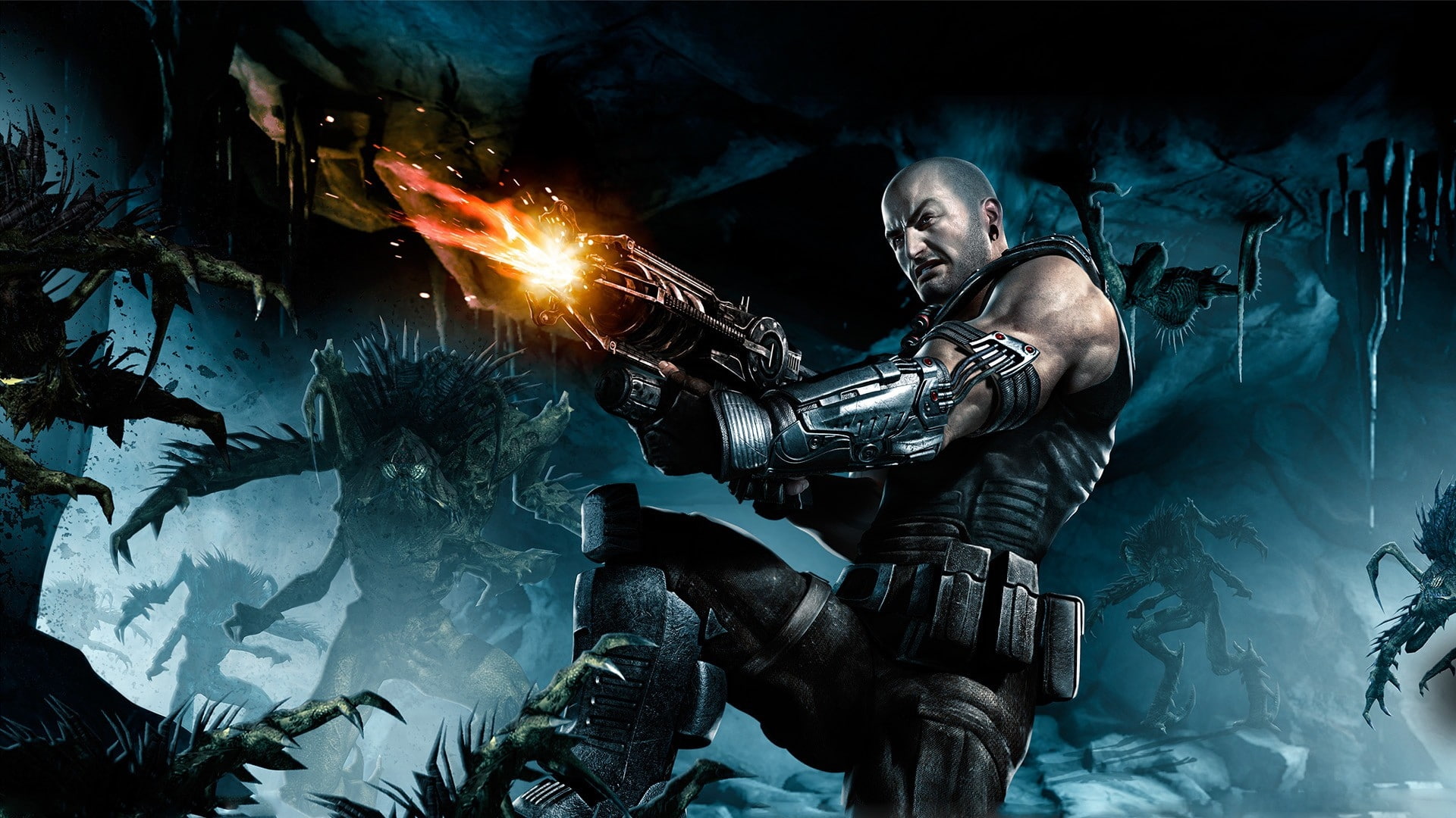 faction, soldier, shooting, 1080P, red, armageddon, HD Wallpaper