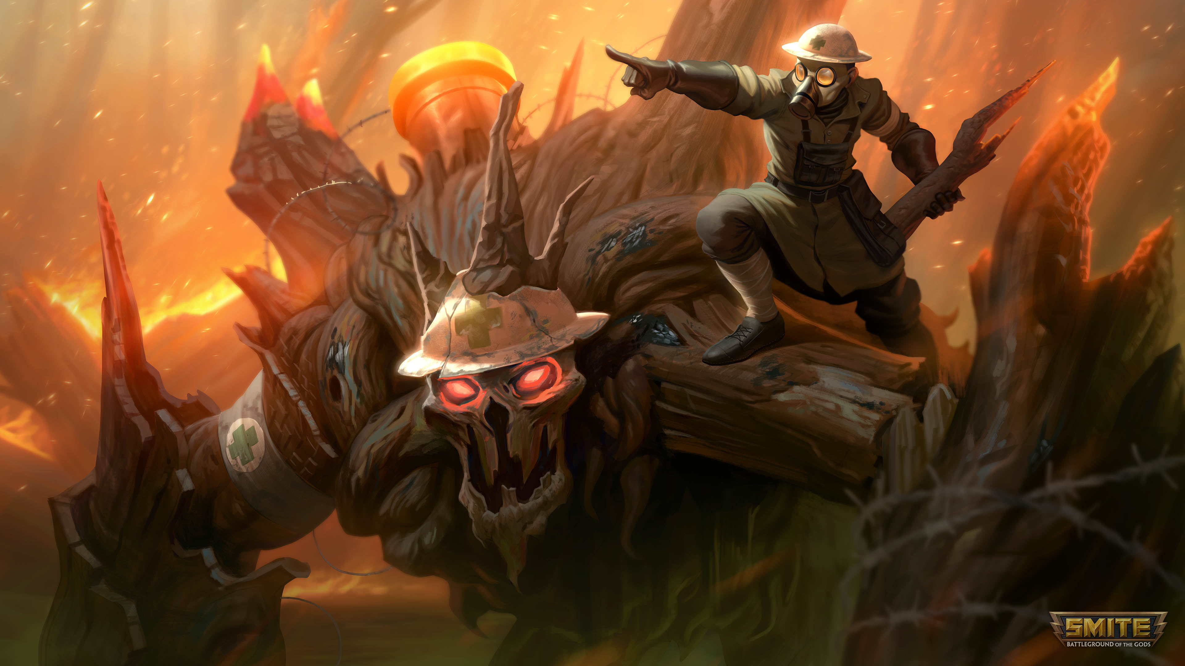 4K, Video Game, Smite, Sylvanus (Smite), HD Wallpaper
