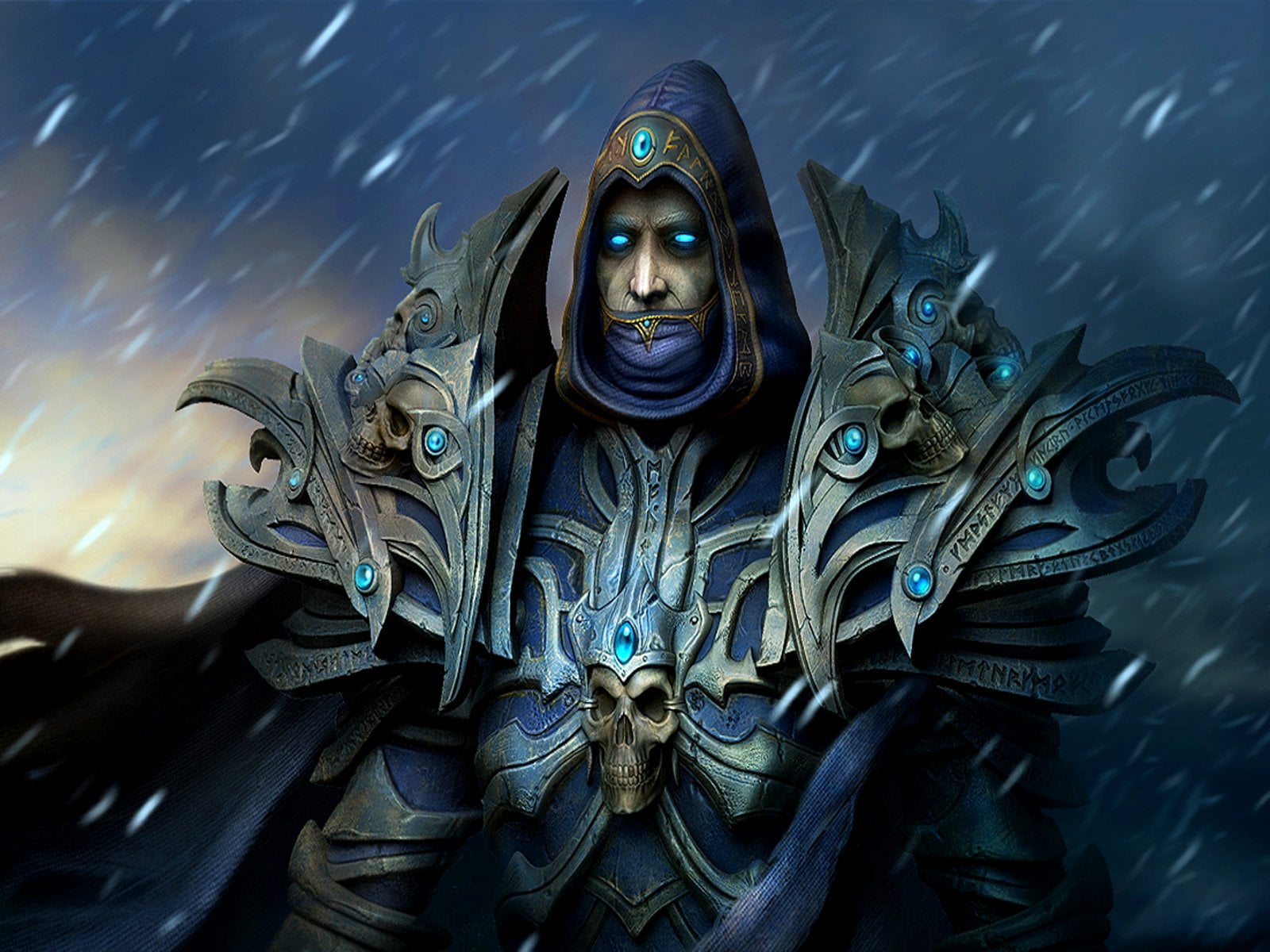skull, human Face, art, front view, gray, hood, 720P, architecture, disguise, art and craft, man, buddhism, World Of Warcraft, obscured face, famous Place, HD Wallpaper