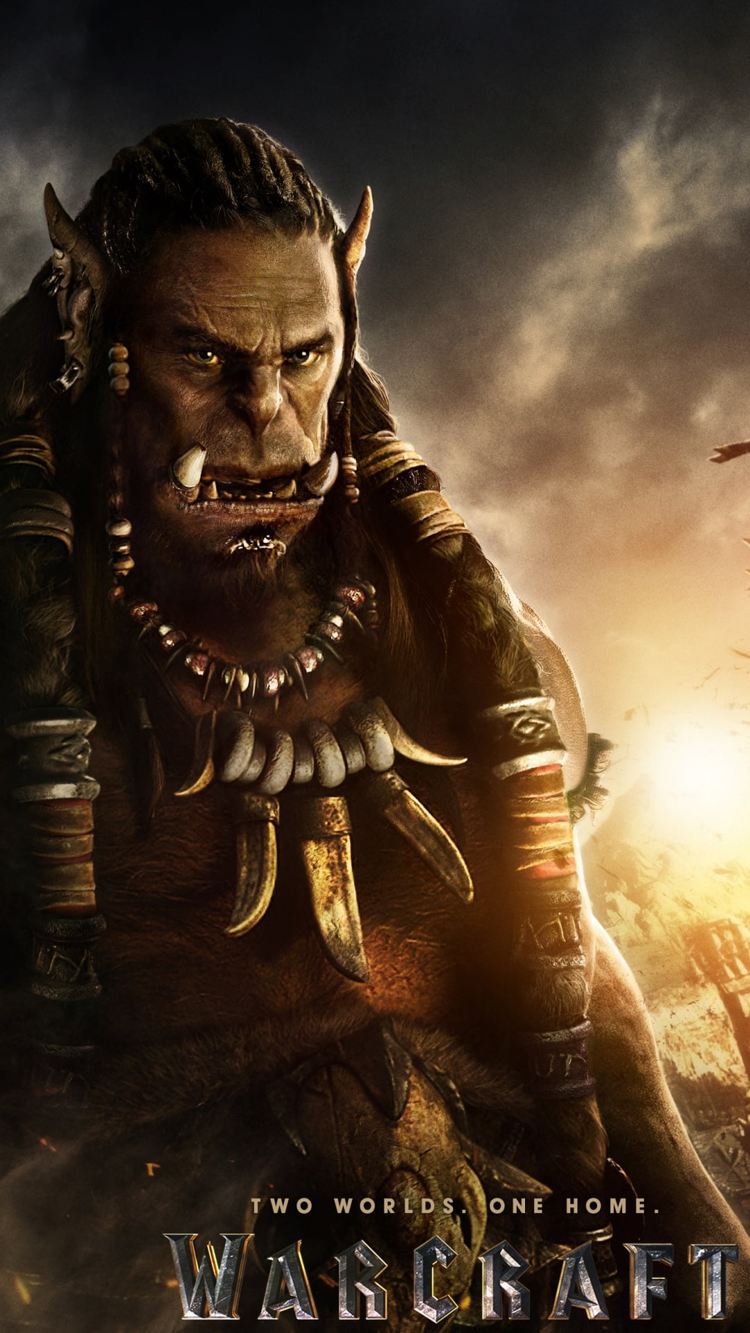 males, 1080P, security, protection, Hollywood Movies, fighting, weapon, architecture, conflict, aggression, people, front view, warcraft, poster, illustration, Phone HD Wallpaper