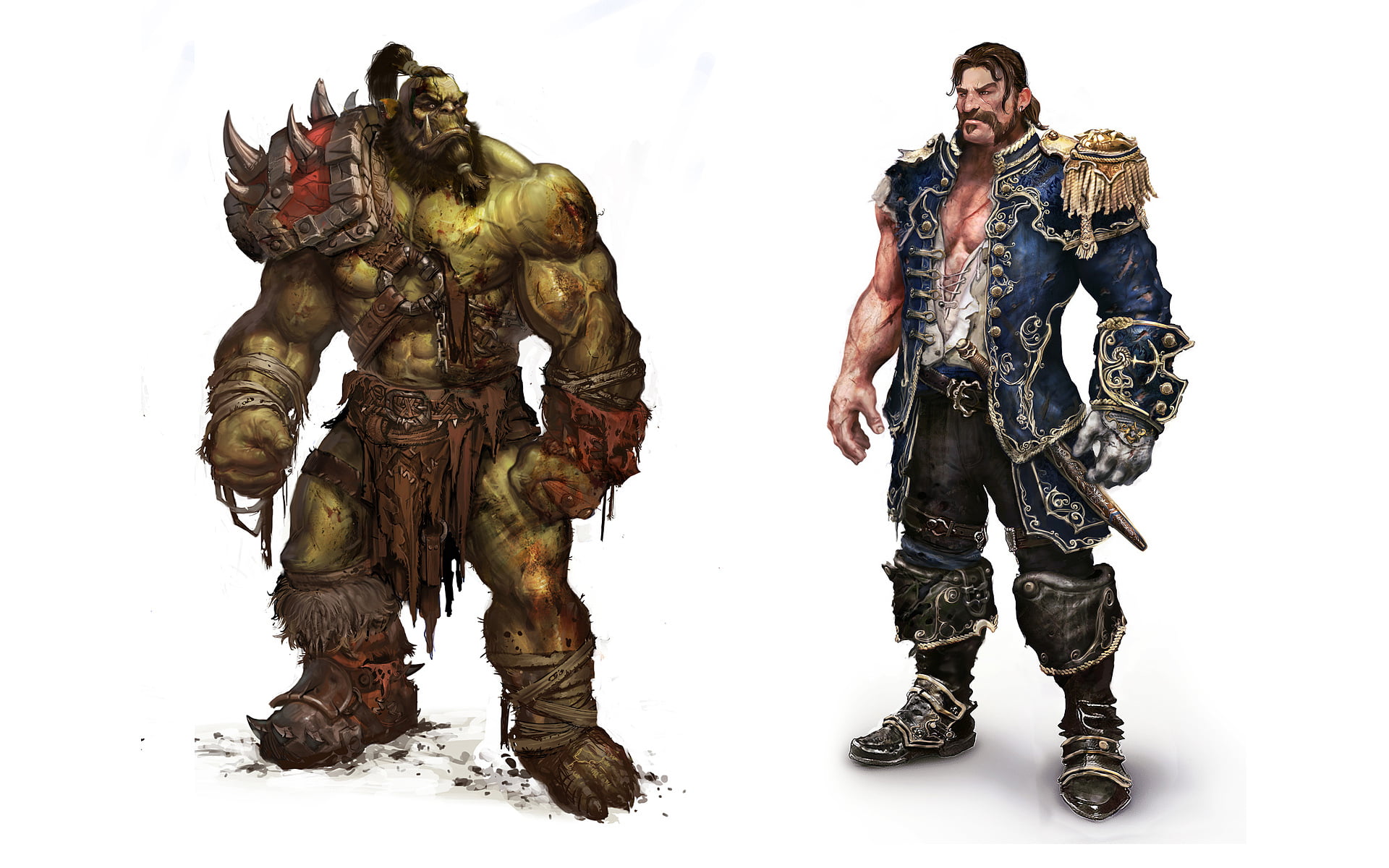 adult, isolated, wow, power, armed Forces, 1080P, male, uniform, gun, people, world of warcraft, government, character, young adult, army, body Armor, HD Wallpaper