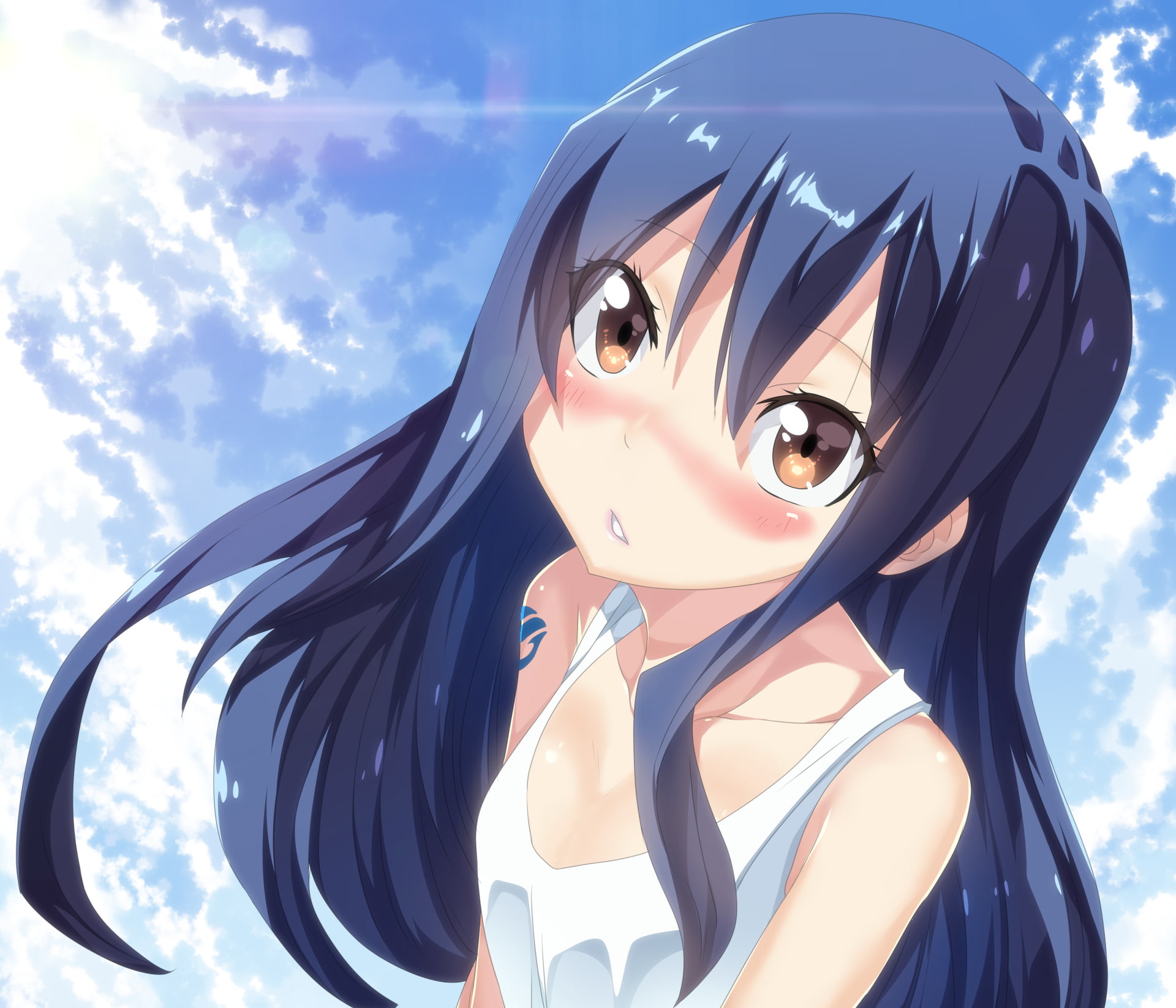 1080P, Wendy Marvell, Anime, Fairy Tail, HD Wallpaper
