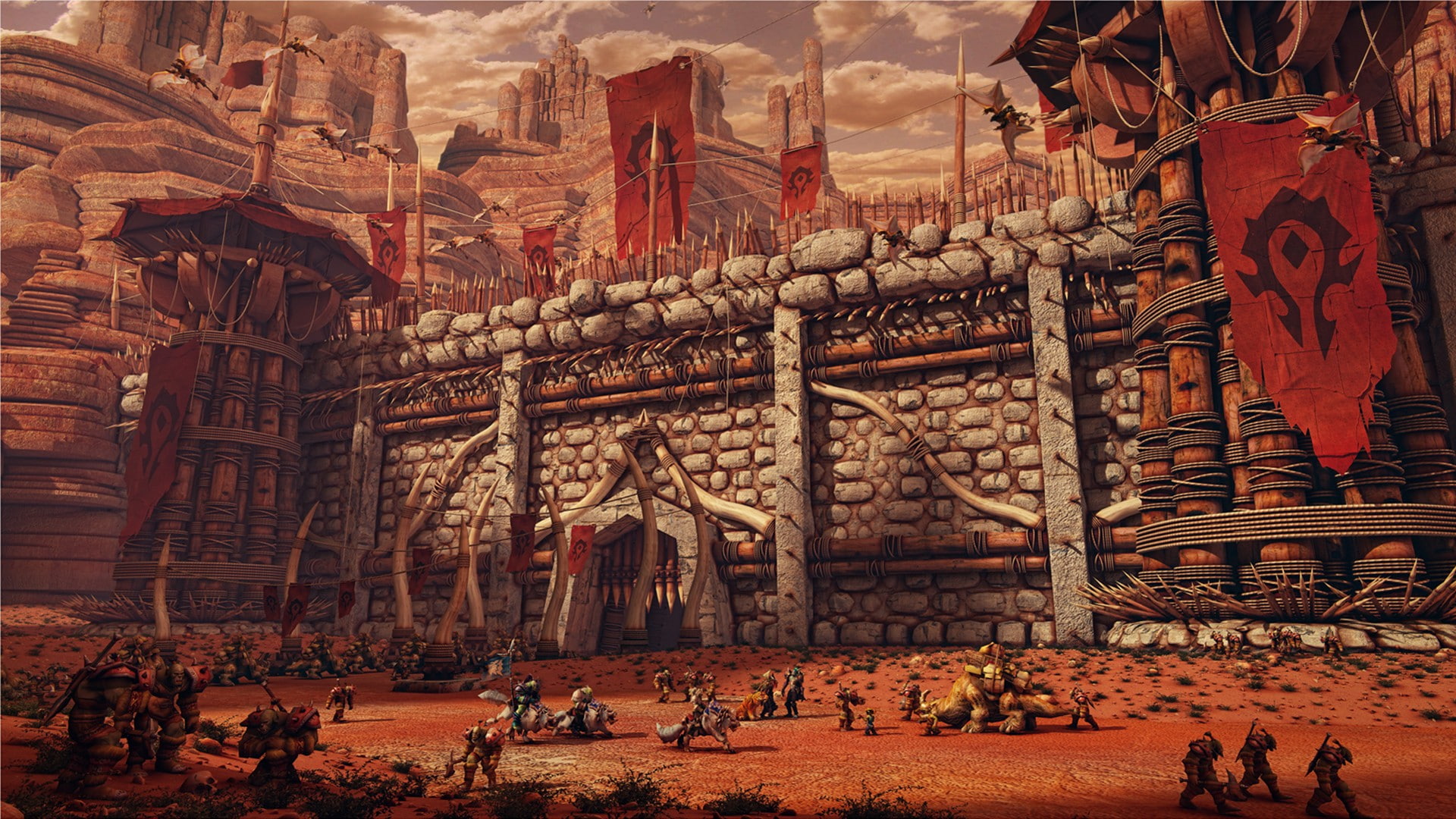 artwork, world of warcraft, fantasy Art, 1080P, horde, HD Wallpaper