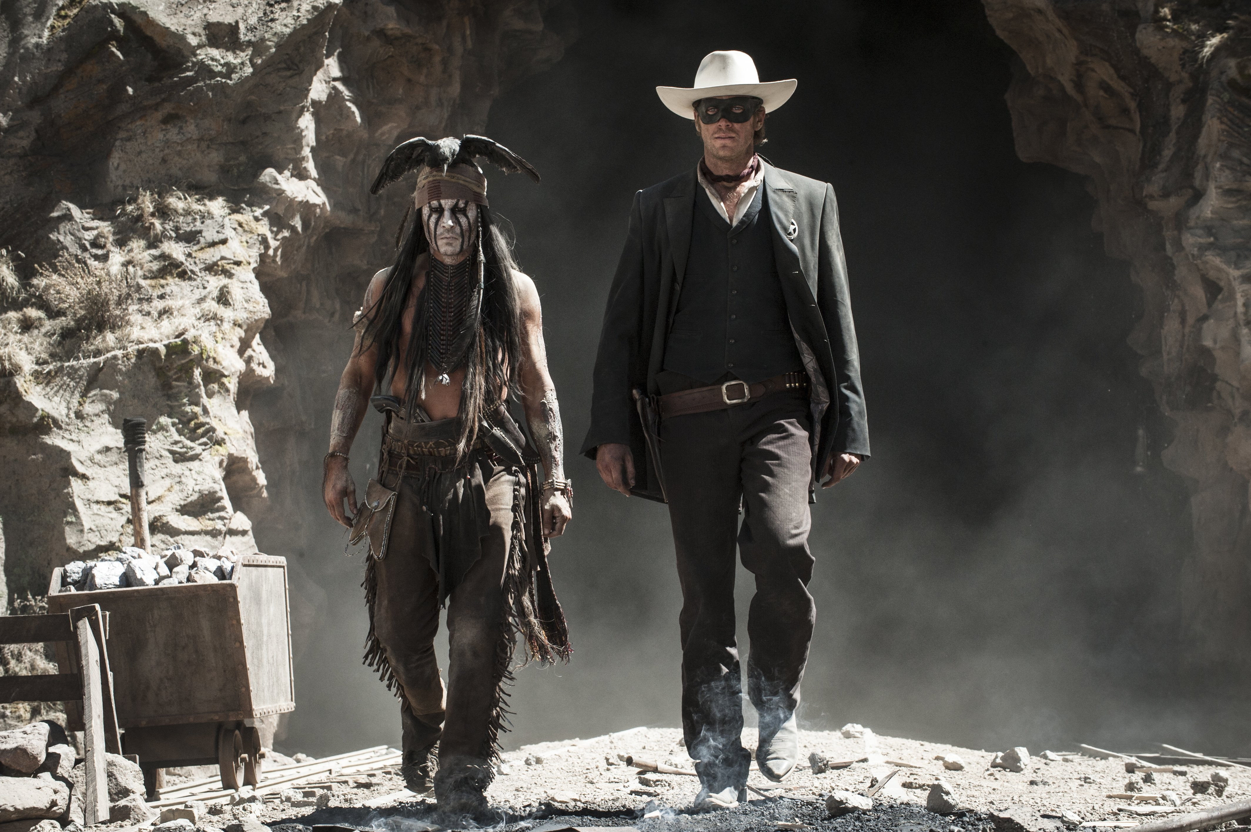 indian, depp, ranger, lone, 2013, men, hammer, 4K, johnny, armie, film, cowboy, HD Wallpaper