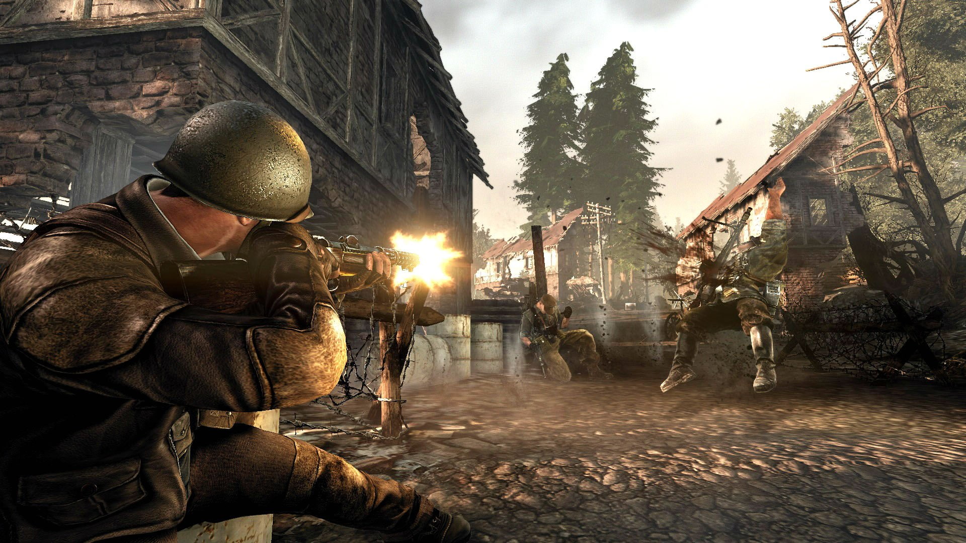 battle, ww2, front, war, 1080P, fighting, military, enemy, shooter, wwll, HD Wallpaper