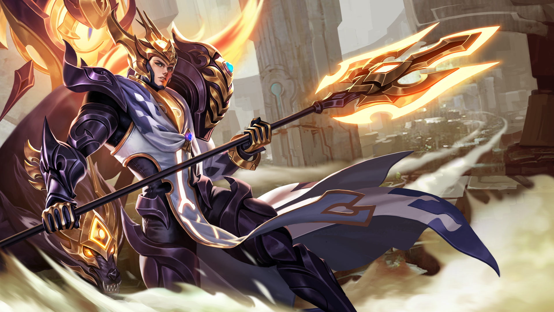 video, protection, iron, desktop, black, ax, yang, king, 1080P, game, armor, jian, legion, glory, decorative, battle, hd, ray, weapon, HD Wallpaper