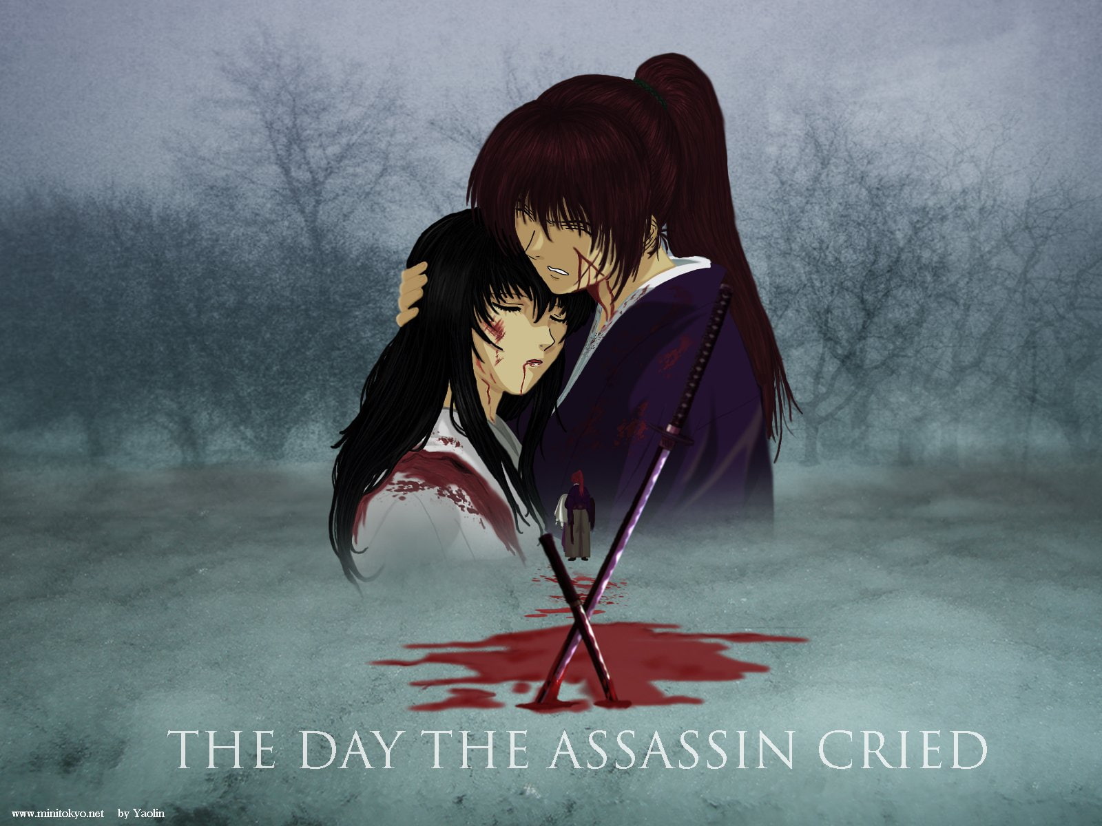 720P, anime, fantasy, martial, samurai, warrior, kenshin, fighting, action, rurouni, japanese, HD Wallpaper