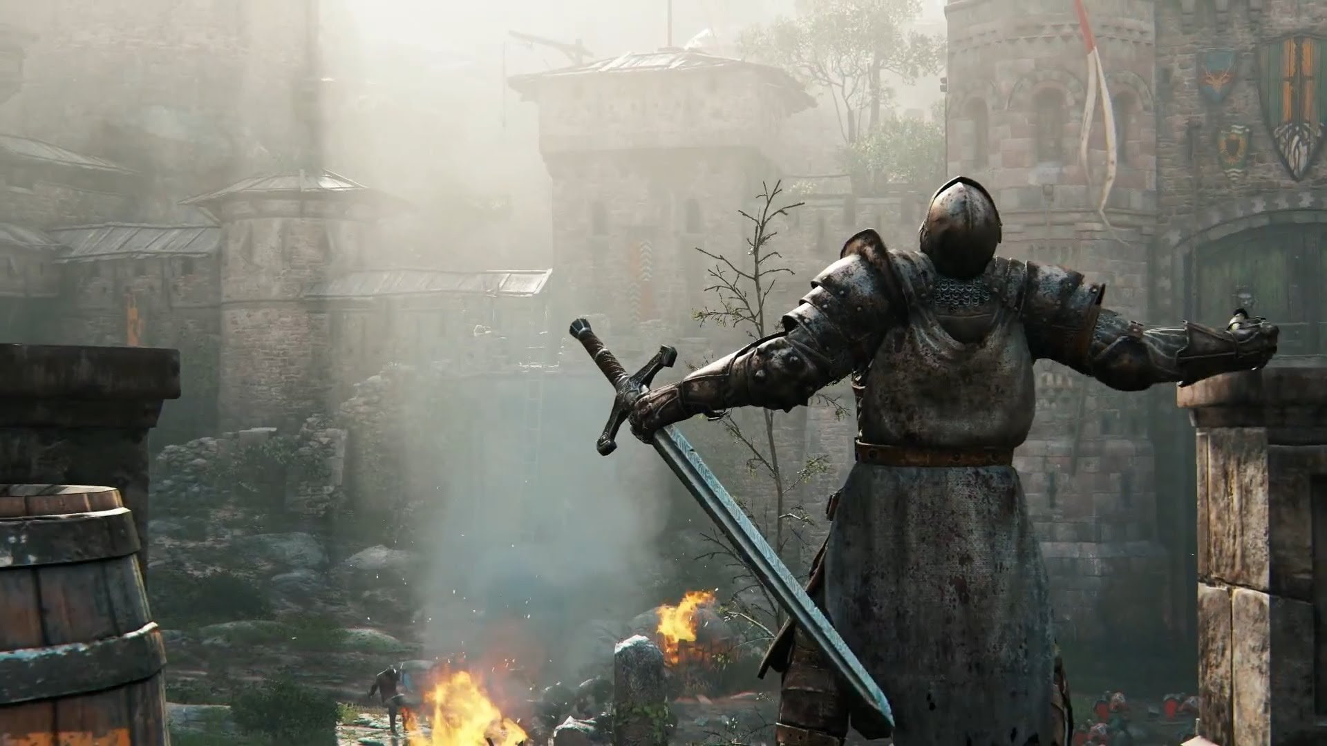 fantasy, ubisoft, for, viking, game, video, medieval, battle, artwork, samurai, knight, 1080P, 1fhonor, warrior, honor, action, fighting, HD Wallpaper
