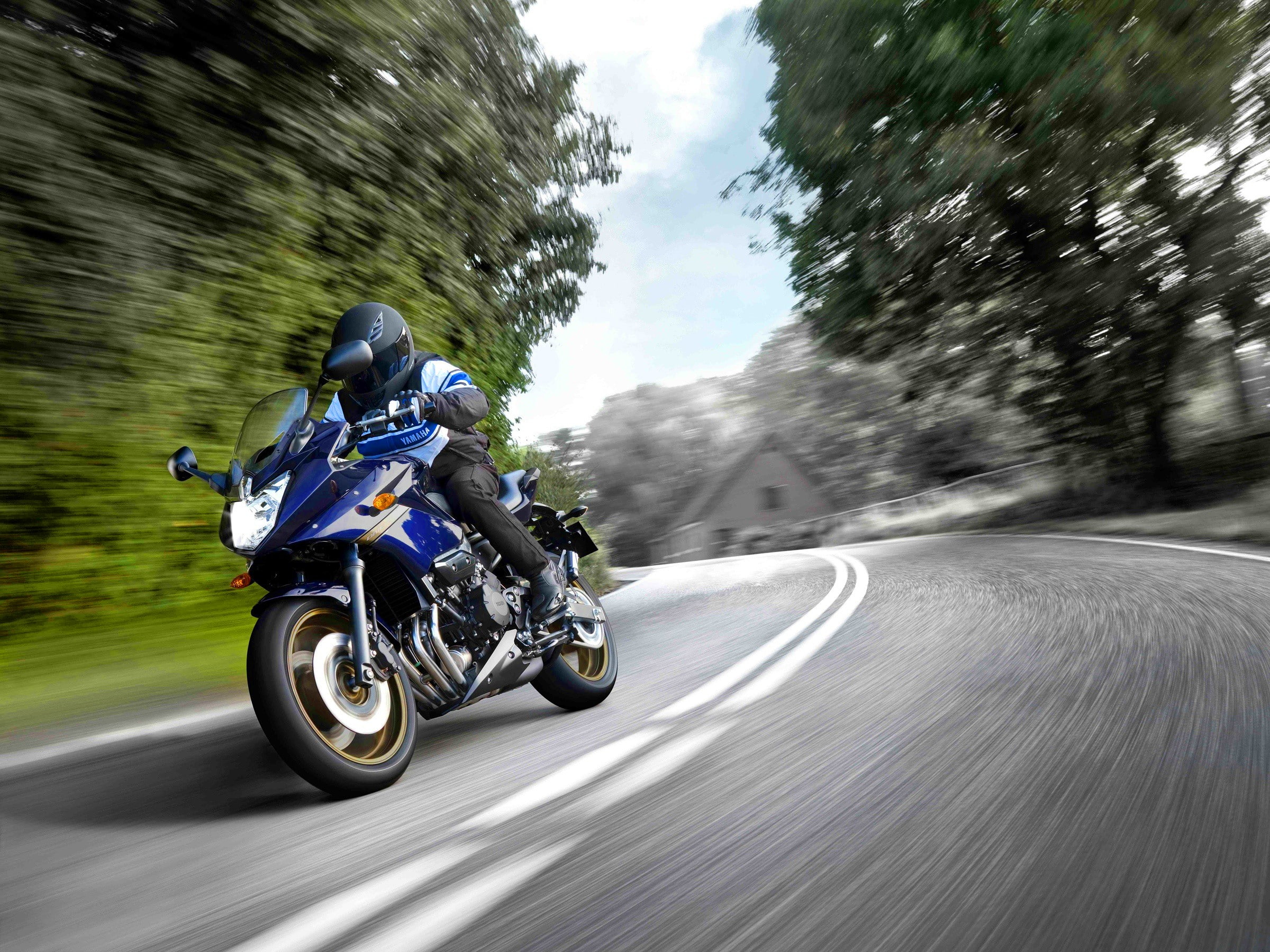 Motorcycle, road, speeder bike, 1080P, HD Wallpaper