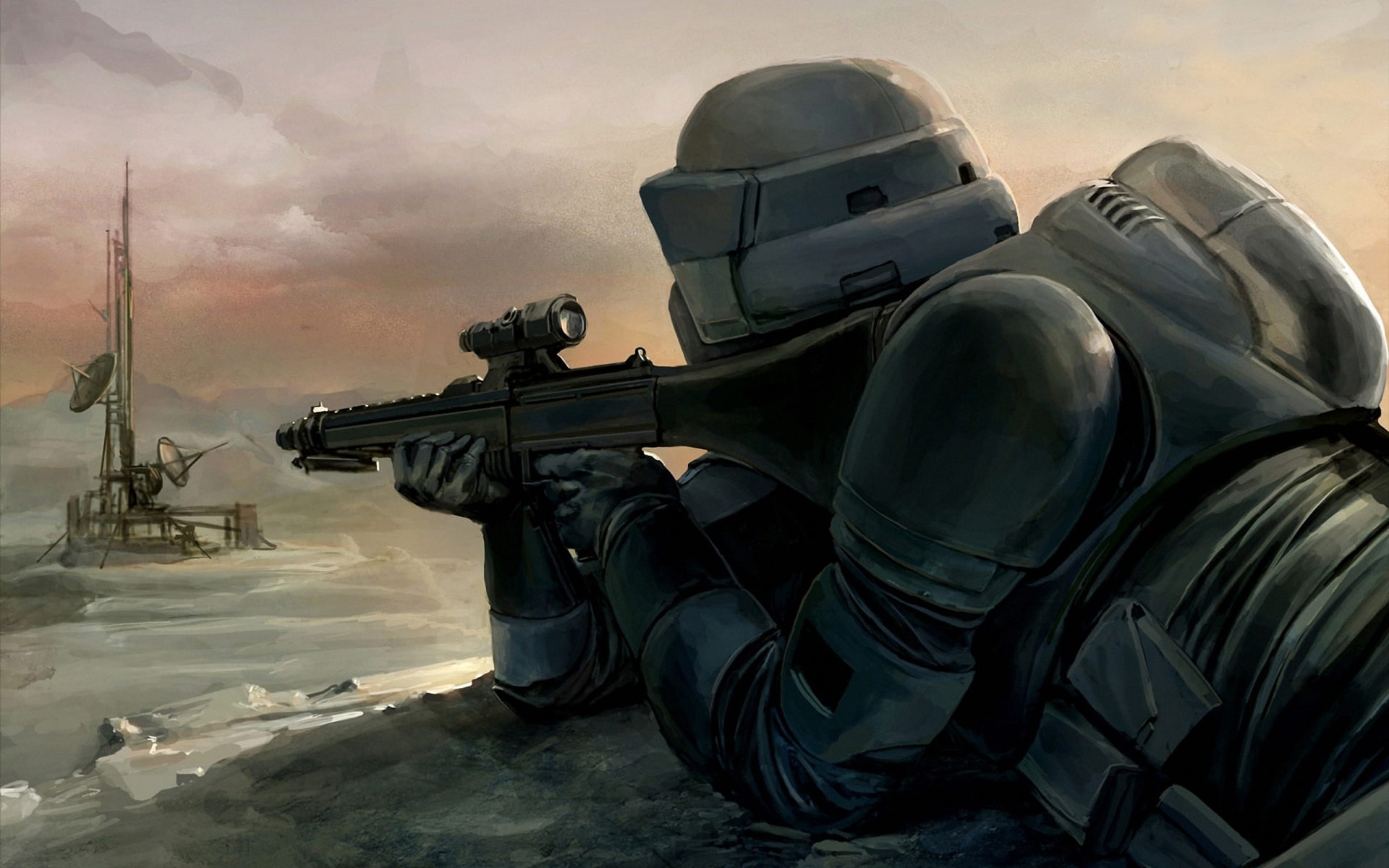 nature, day, marines, strategy, army Soldier, body Armor, aggression, Star Wars, conflict, Sniper, soldier, military, special Forces, power, weapon, special, HD Wallpaper