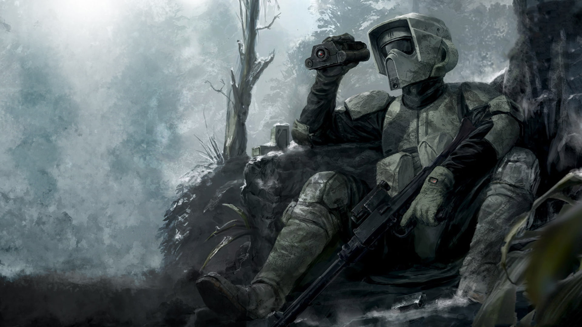 Soldier, 1080P, Star Wars, Scout Trooper, HD Wallpaper