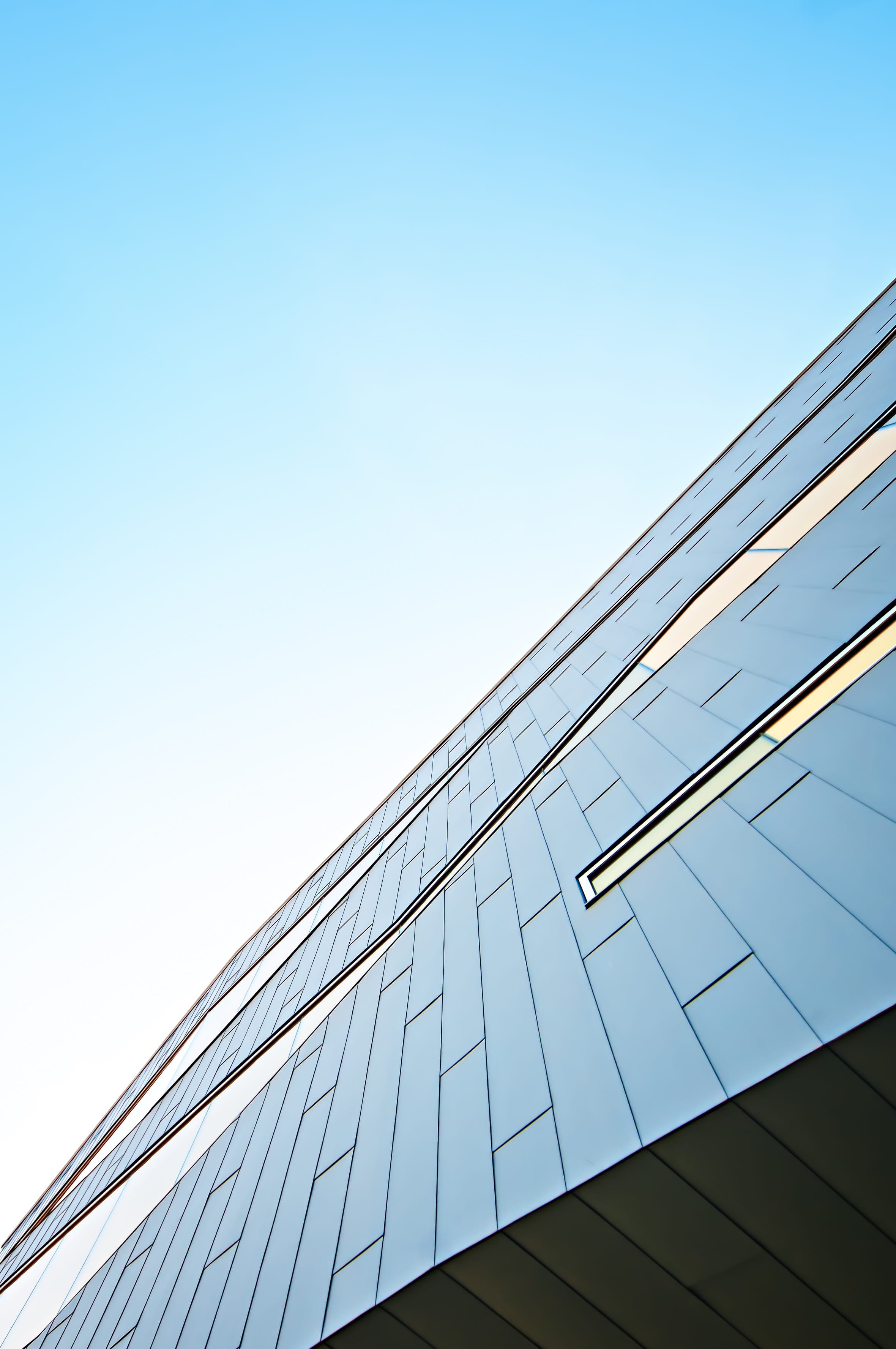 apartment building, glass - material, glass, clear sky, modern, city, day, canada, town, condo, urban, 2K, building, no people, sunlight, copy space, skyscraper, Phone HD Wallpaper