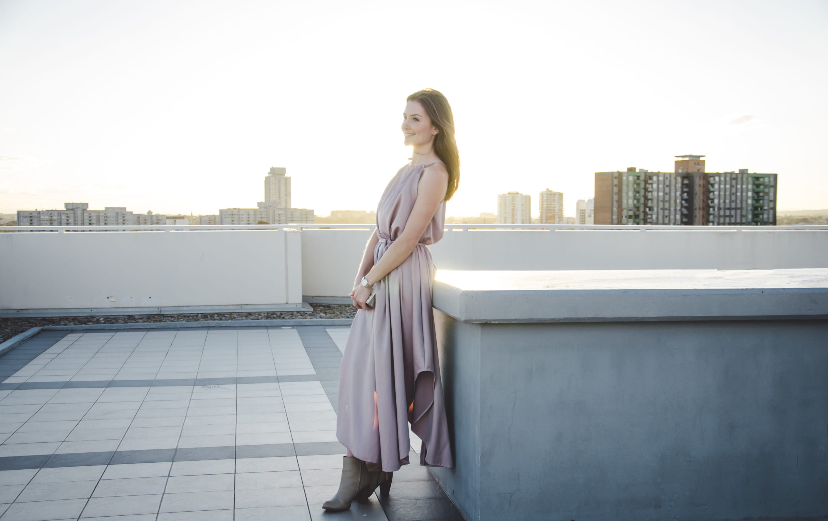 hair, office building exterior, nature, leisure activity, hairstyle, day, city, sunset, waterloo, fashion, sky, three quarter length, balcony, one person, HD Wallpaper