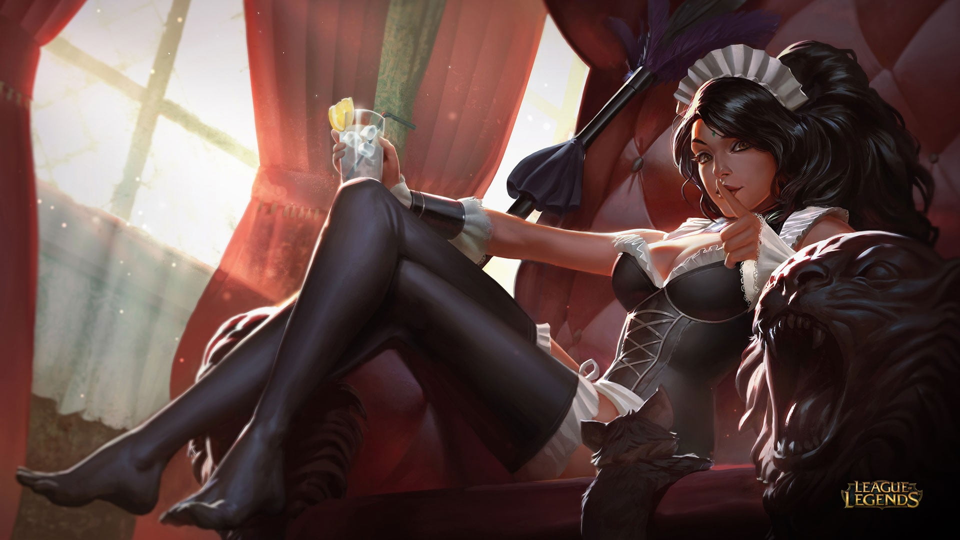 casual clothing, outdoors, three quarter length, 1080P, young women, day, full length, adult, League of Legends, two people, sunlight, young adult, clothing, HD Wallpaper