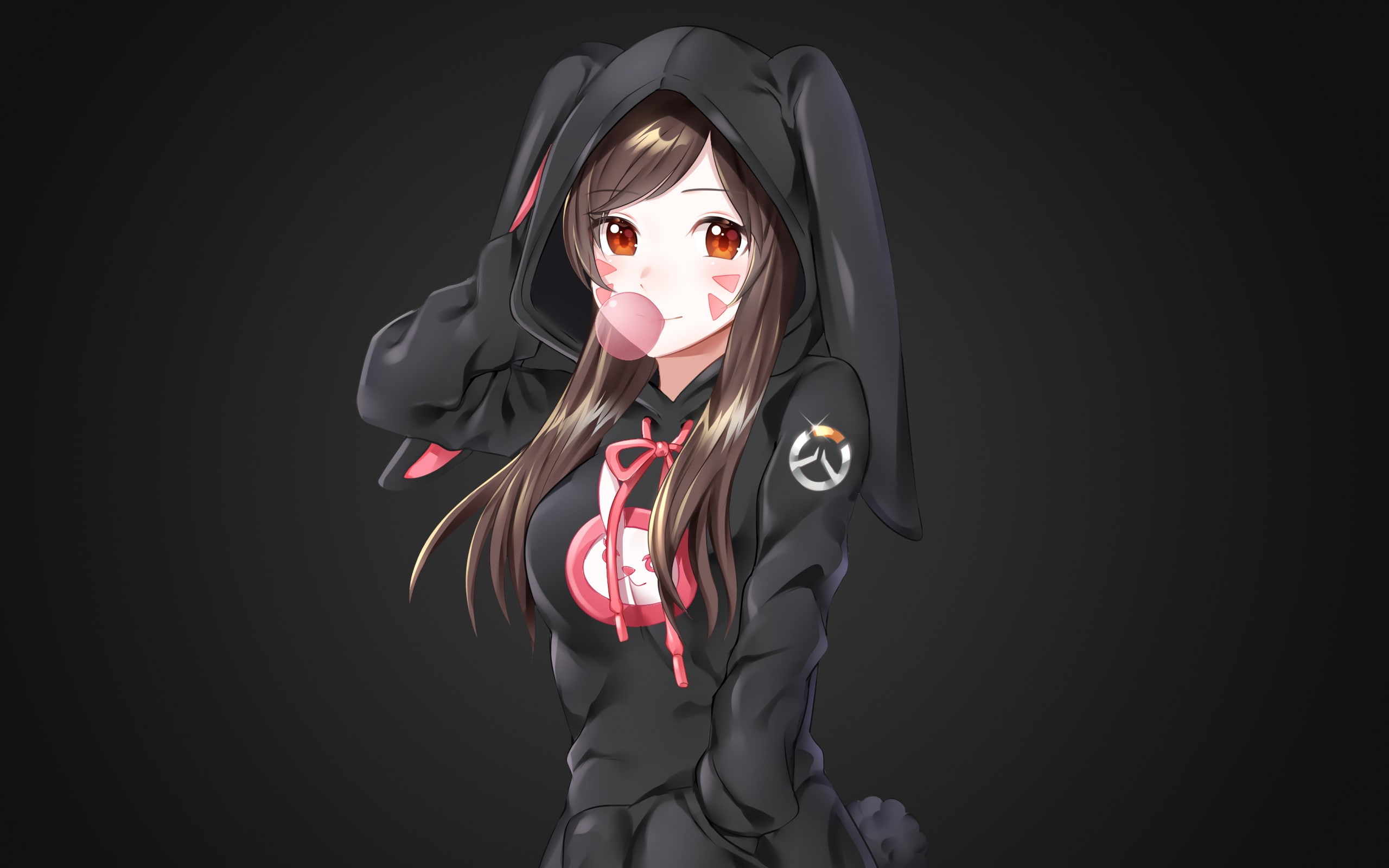 Overwatch Anniversary, D.Va (Overwatch), Overwatch, 2K, HD Wallpaper