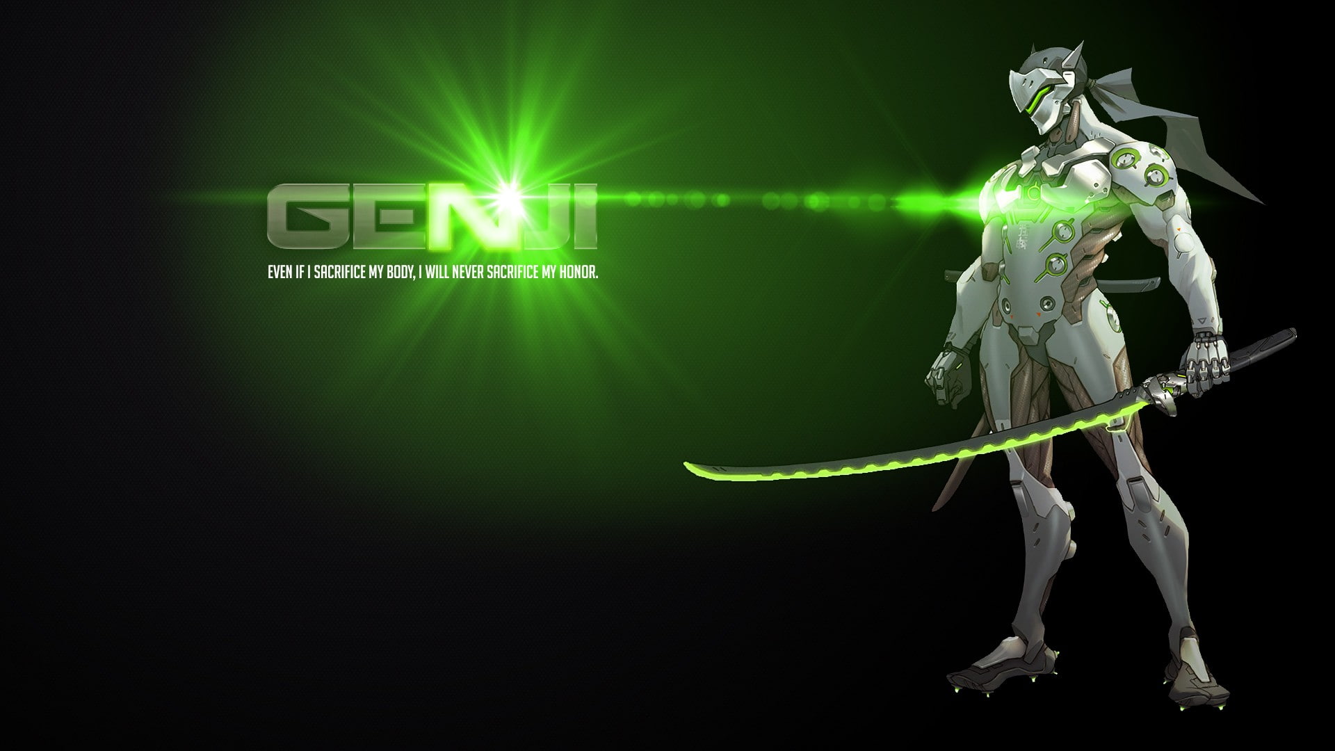 Blizzard Entertainment, Genji (Overwatch), 1080P, Overwatch, Genji Shimada, HD Wallpaper