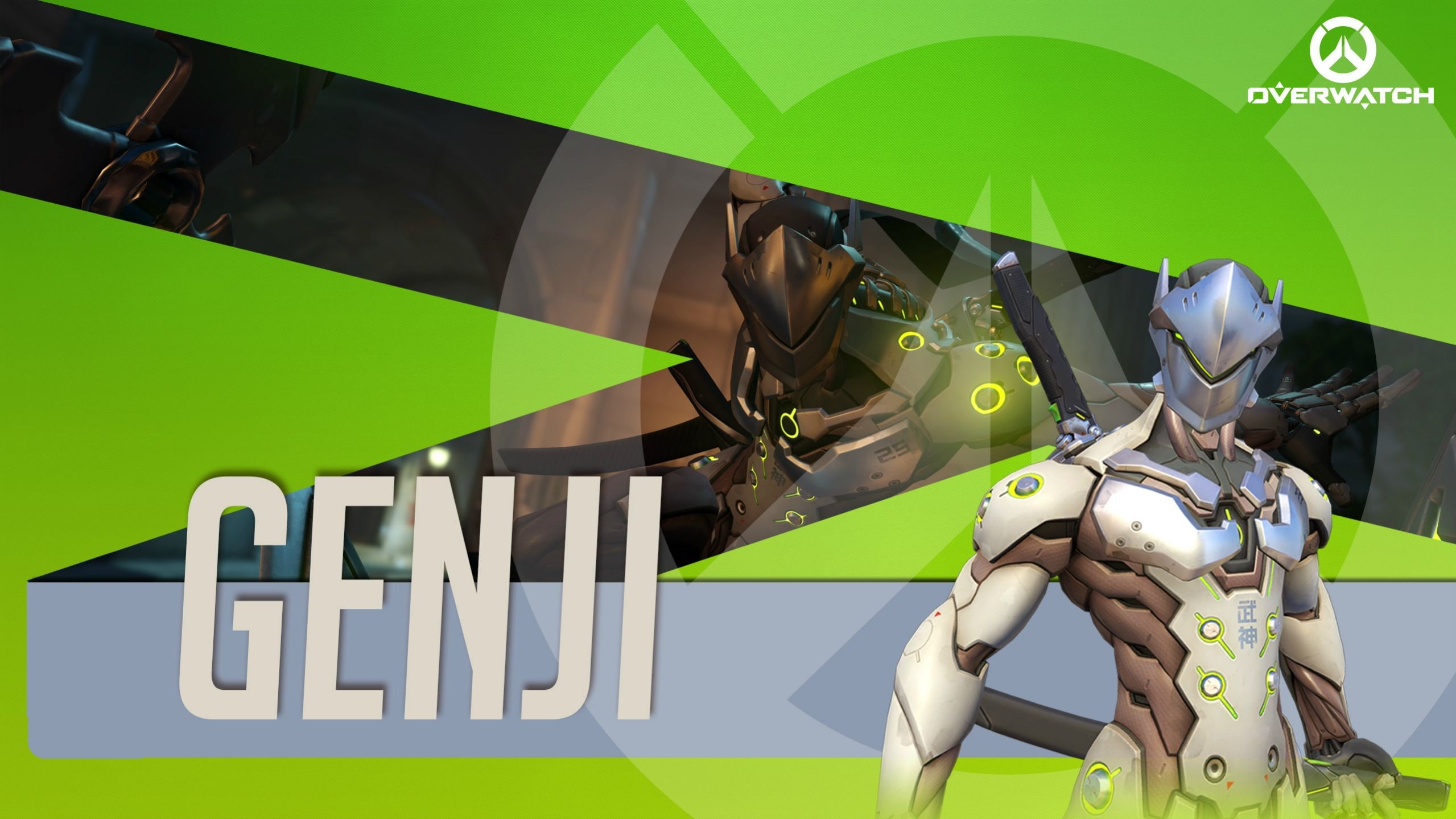 Overwatch, video games, Genji (Overwatch), Blizzard Entertainment, 1080P, HD Wallpaper