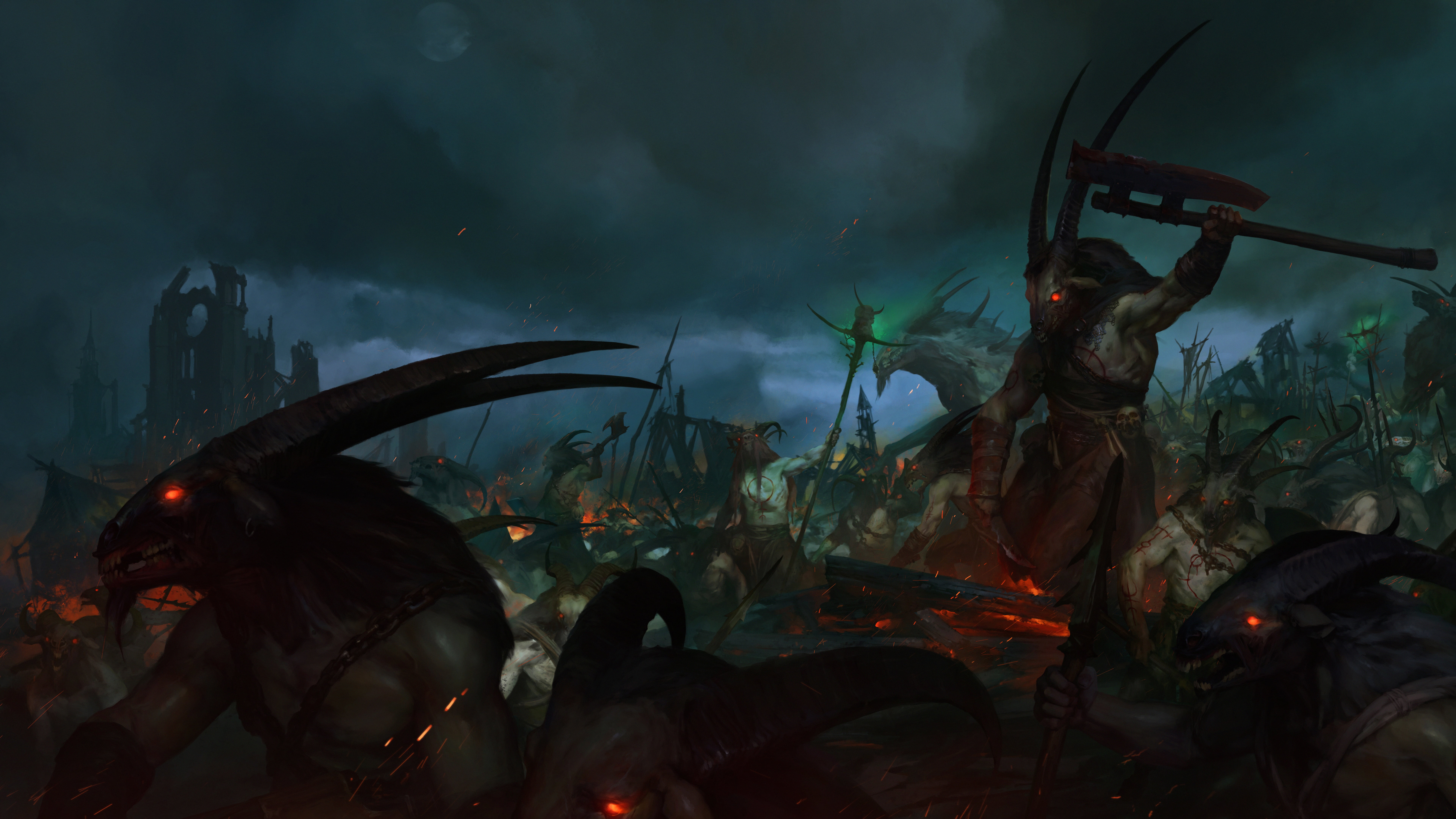 Video Game, Demon, Diablo IV, 8K, HD Wallpaper