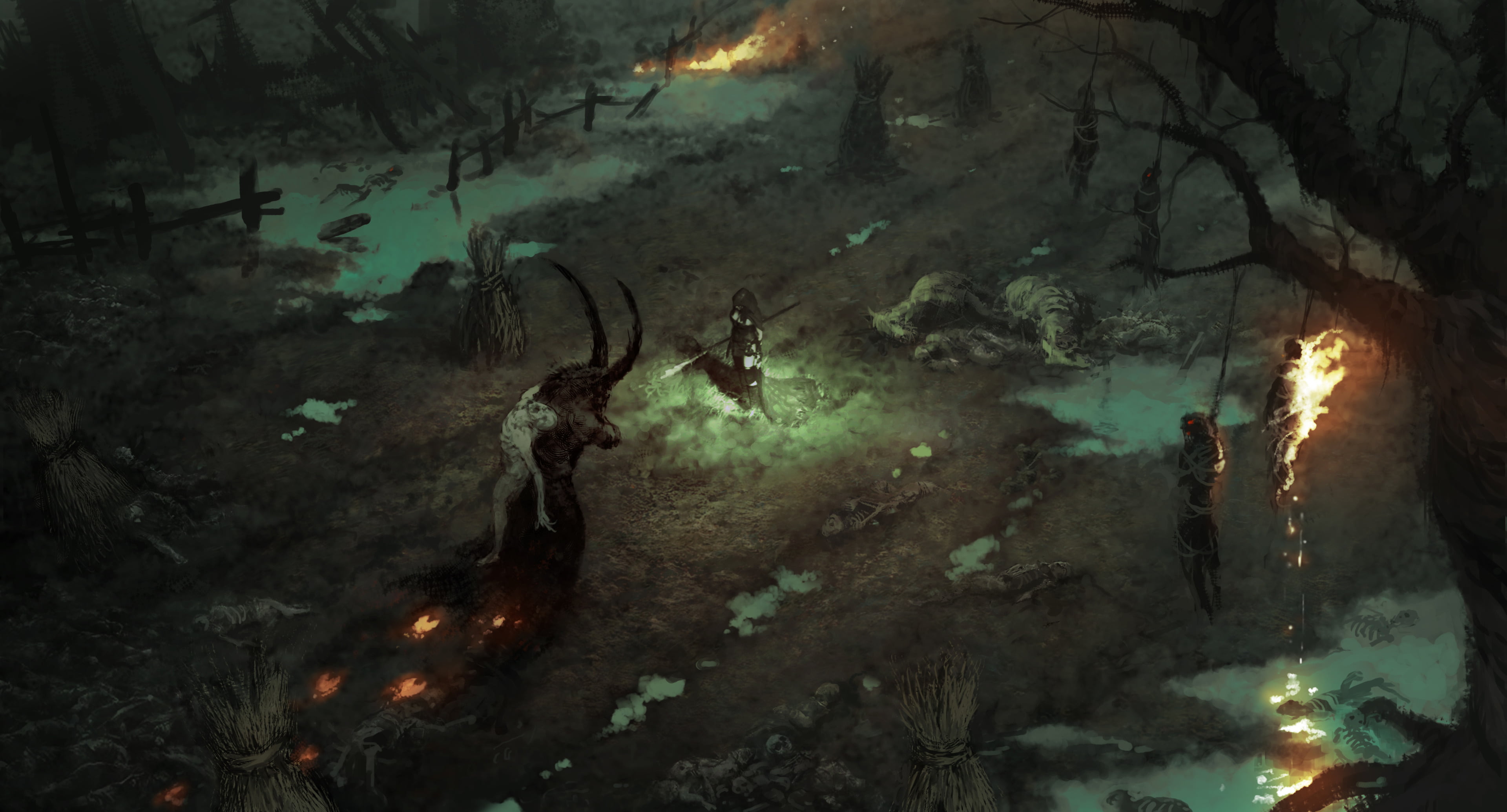 4K, Diablo IV, Video Game, Demon, HD Wallpaper
