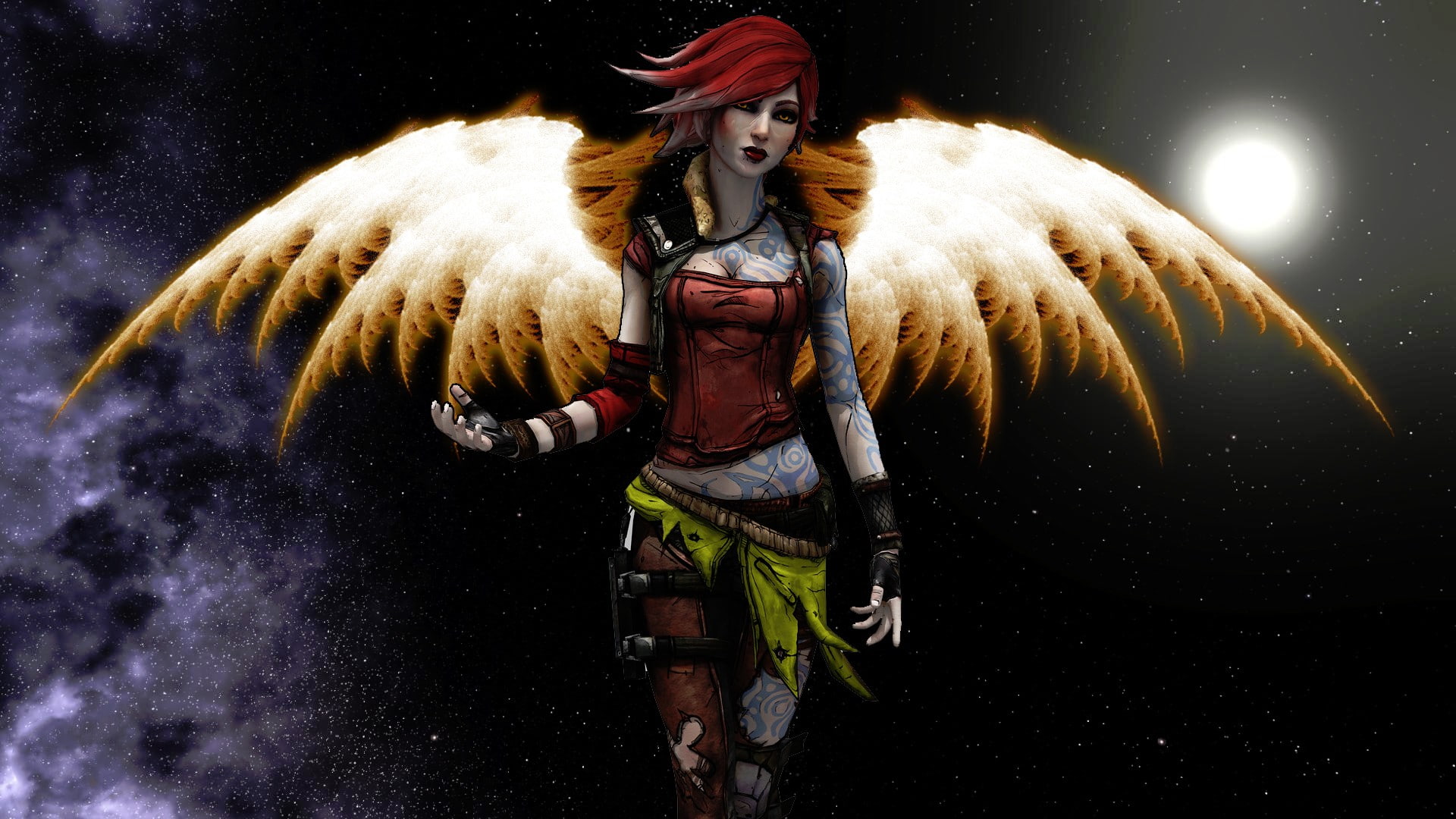 Lilith (Borderlands), video games, Lilith, 1080P, Borderlands, HD Wallpaper