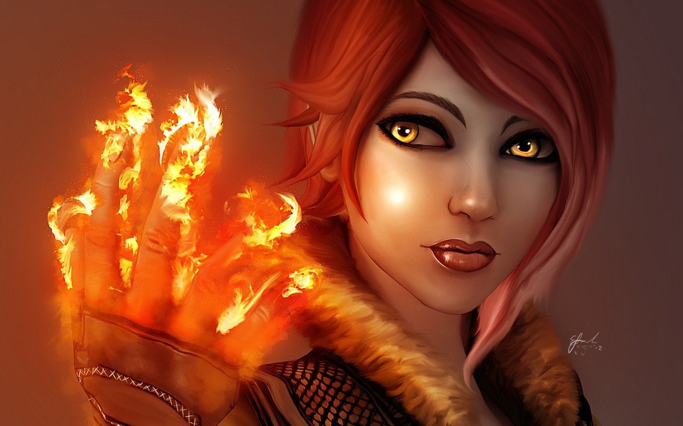 720P, Borderlands, Borderlands 2, Lilith (Borderlands), HD Wallpaper