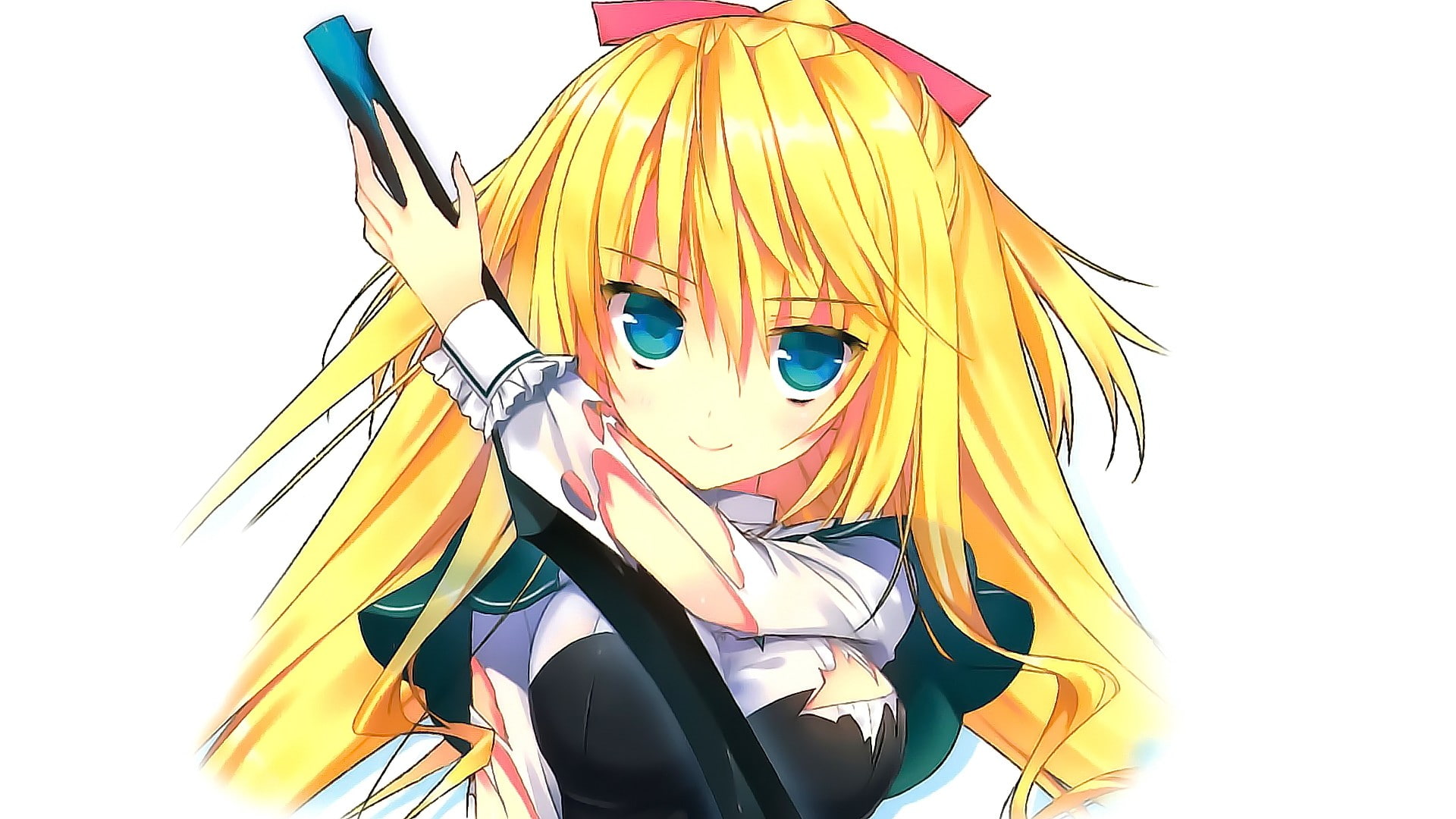 obscured face, close-up, anime girls, real people, smiling, portrait, front view, anime, cut out, headshot, lifestyles, 1080P, studio shot, looking at viewer, HD Wallpaper