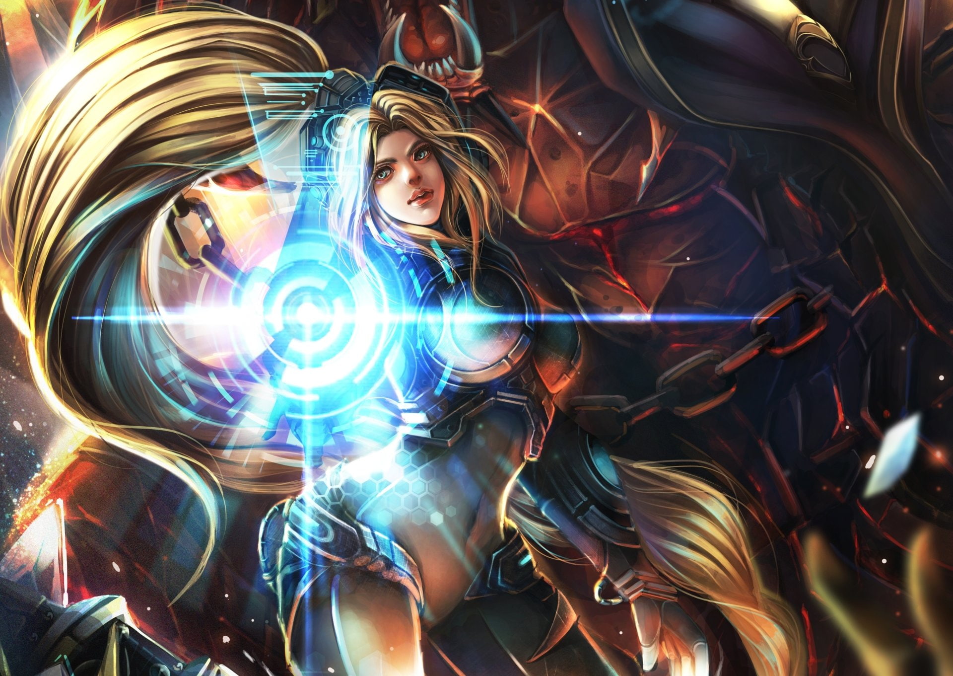 1080P, Video Game, Nova Terra, Heroes of the Storm, Starcraft, HD Wallpaper