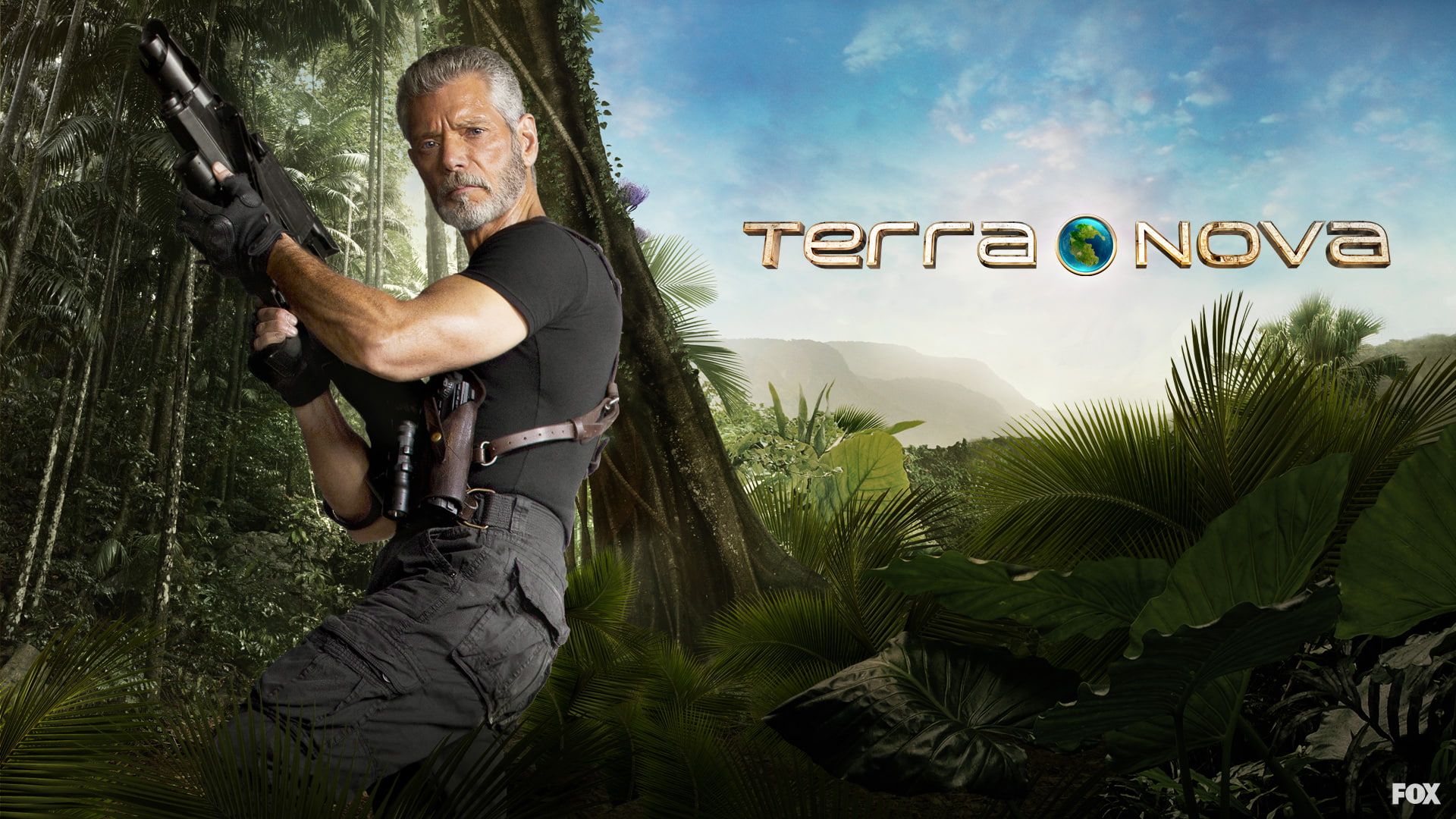 TV Show, Commander Nathaniel Taylor, Stephen Lang, 1080P, Terra Nova, HD Wallpaper