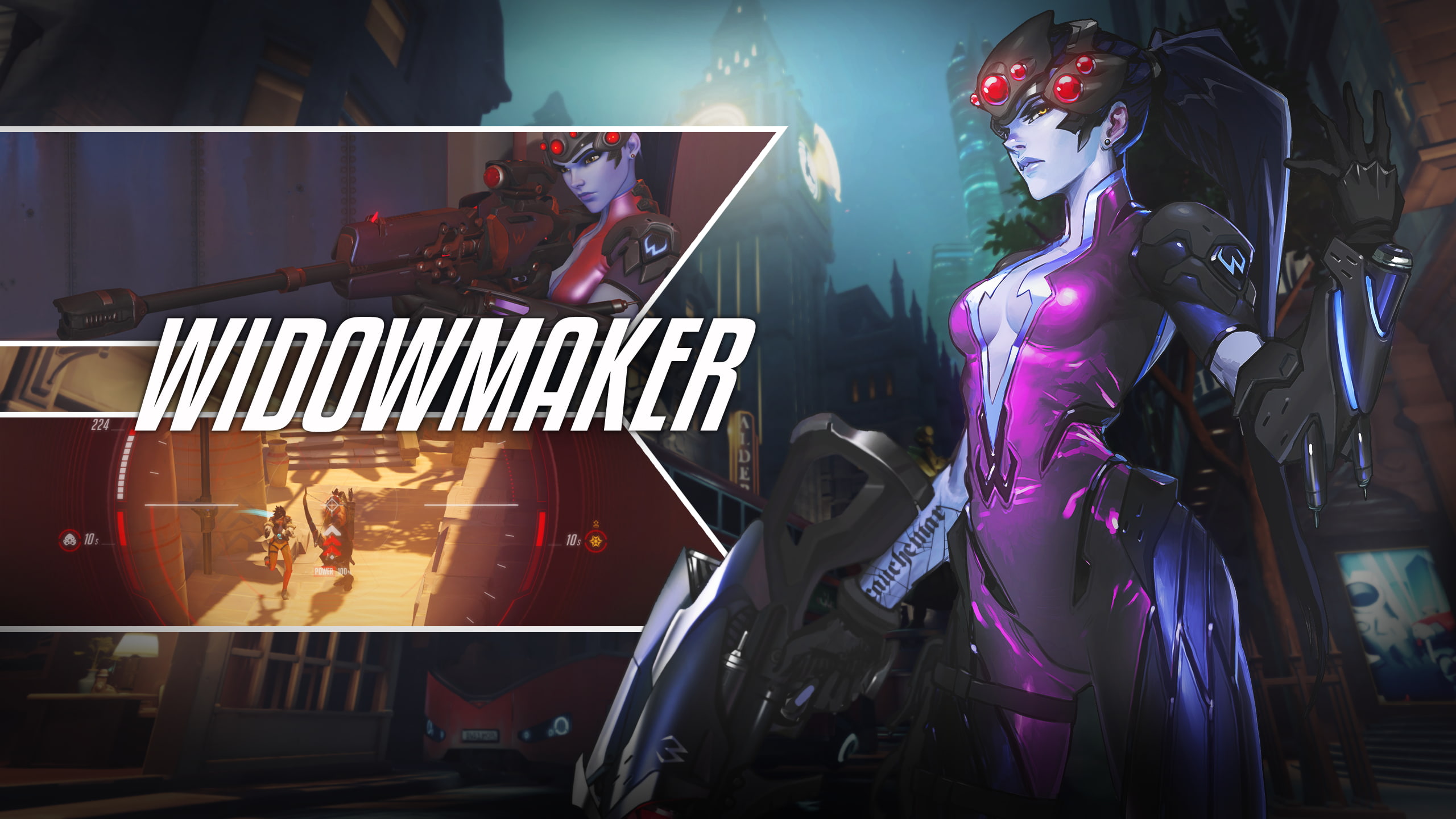 Blizzard Entertainment, Desu (Author), Overwatch, Widowmaker, 2K, AMÉLIE LACROIX, PT, HD Wallpaper