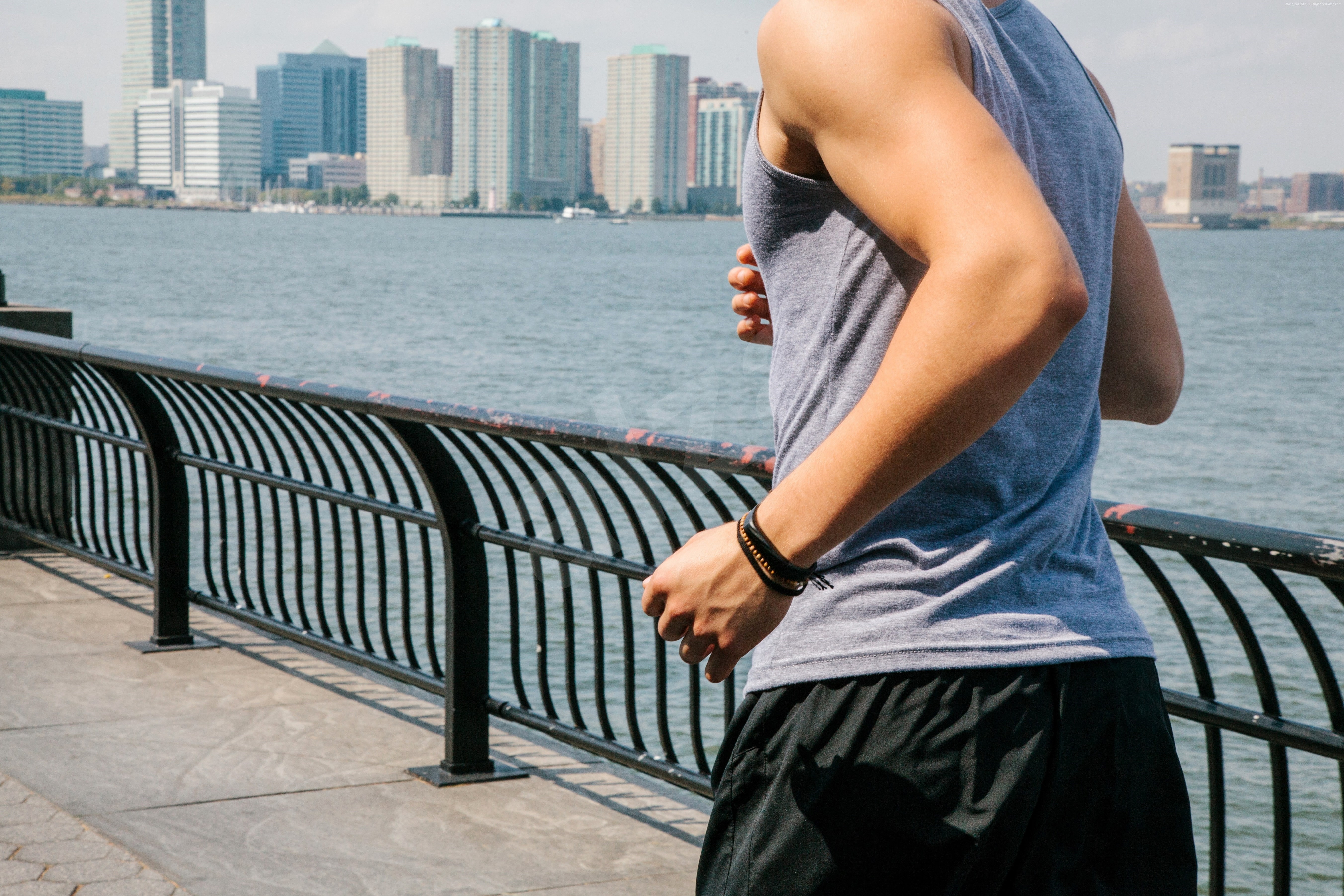running man, sport tracker, unboxing, 5K, review, Jawbone UP3, tracker, buy, fitness bracelet, HD Wallpaper